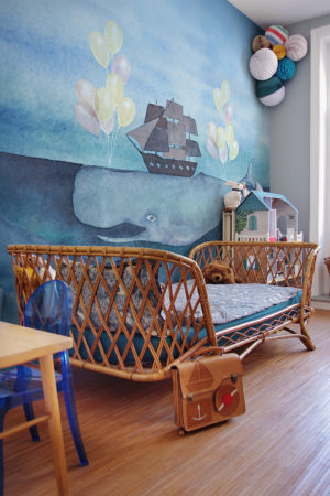 Ocean whale wallpaper