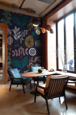 Wallpaper n04 acidulated fruits purple public spaces