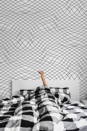 Fine Line Graphic Wallpaper