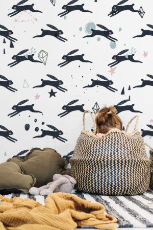 children's wallpaper n°61 rabbit