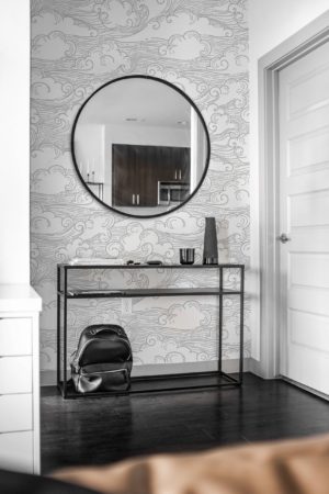 N70 Grey Clouds Entrance Wallpaper