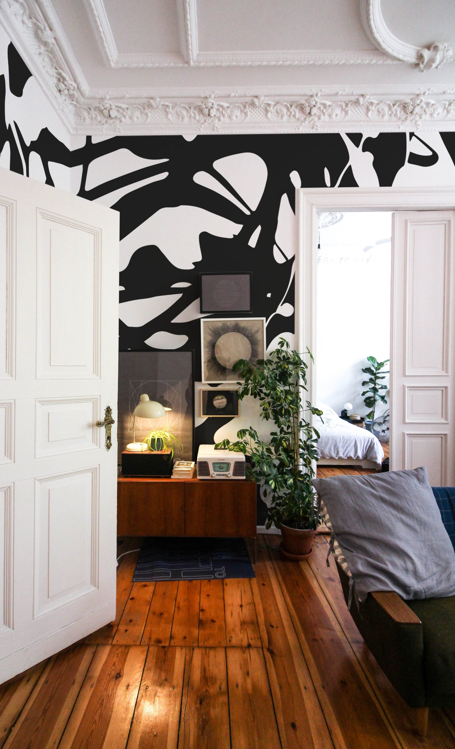 Wallpaper n°82 Wallpaper n°82 black and white artistic painting