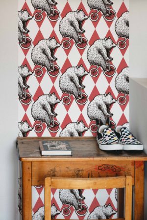 Wallpaper n°96 Cirque Ambiance Harlequin