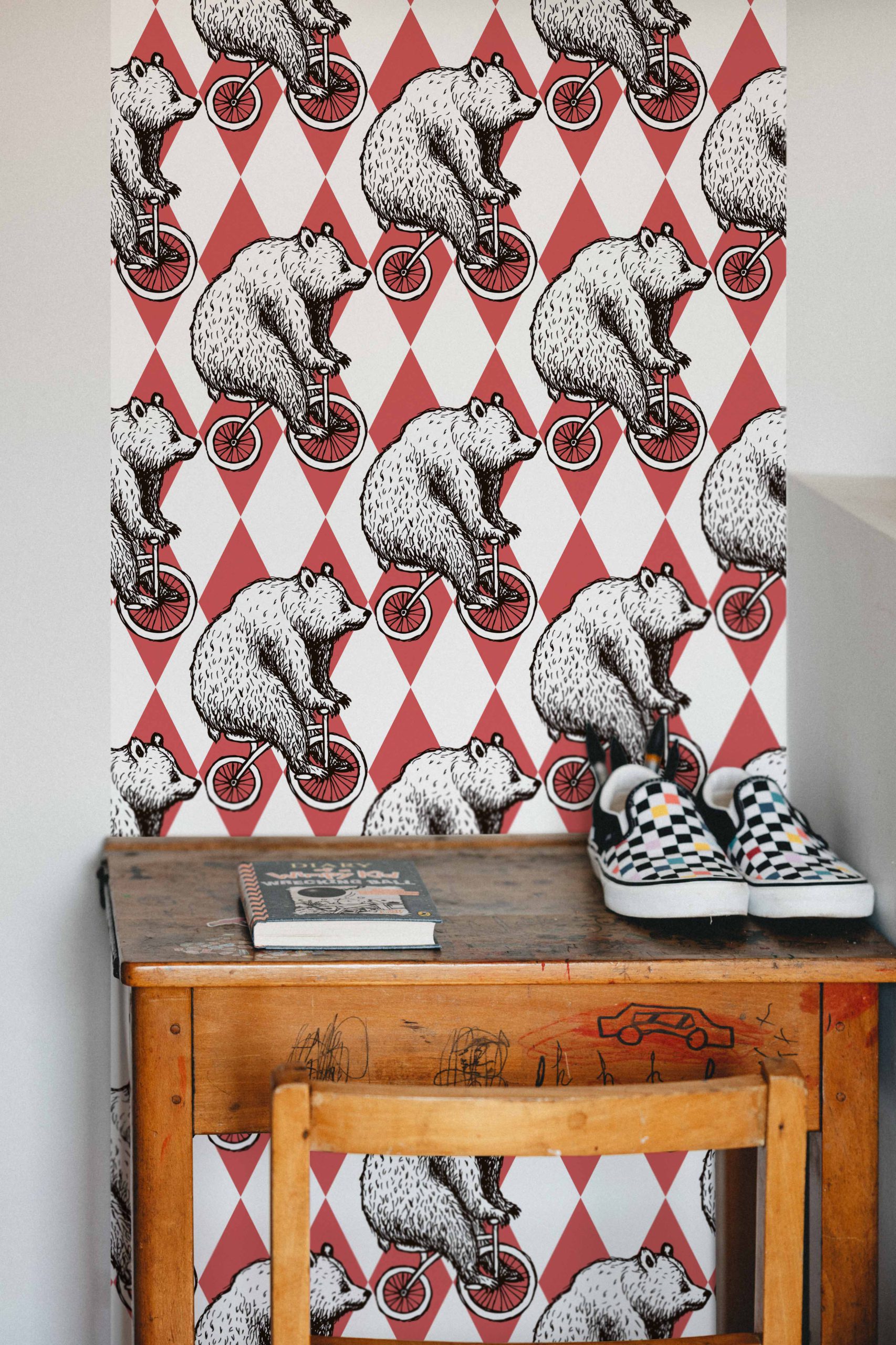 Wallpaper n°96 Cirque Ambiance Harlequin