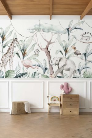 N99 Jungle Kids Room Wallpaper