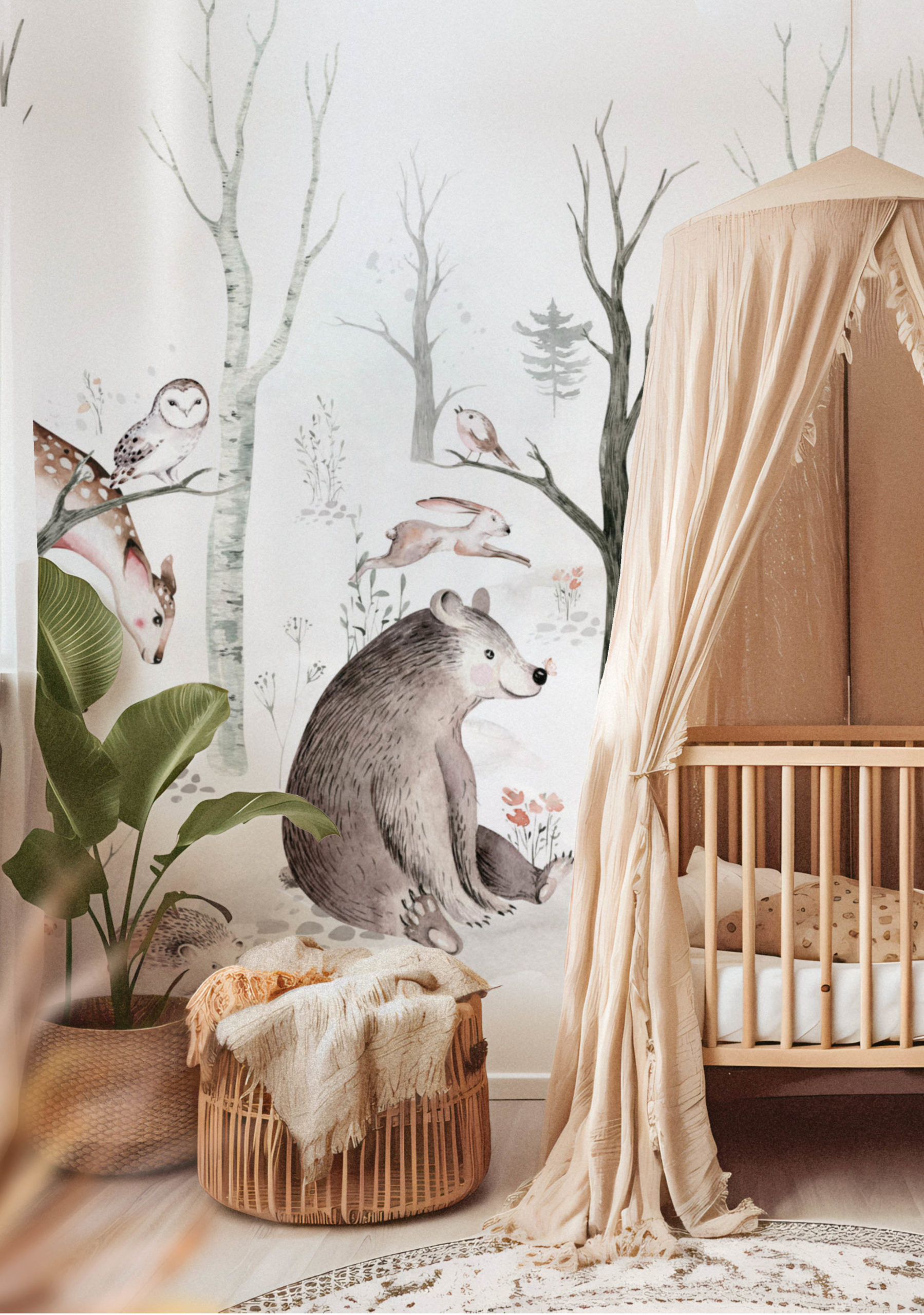 Baby Room Wallpaper N107