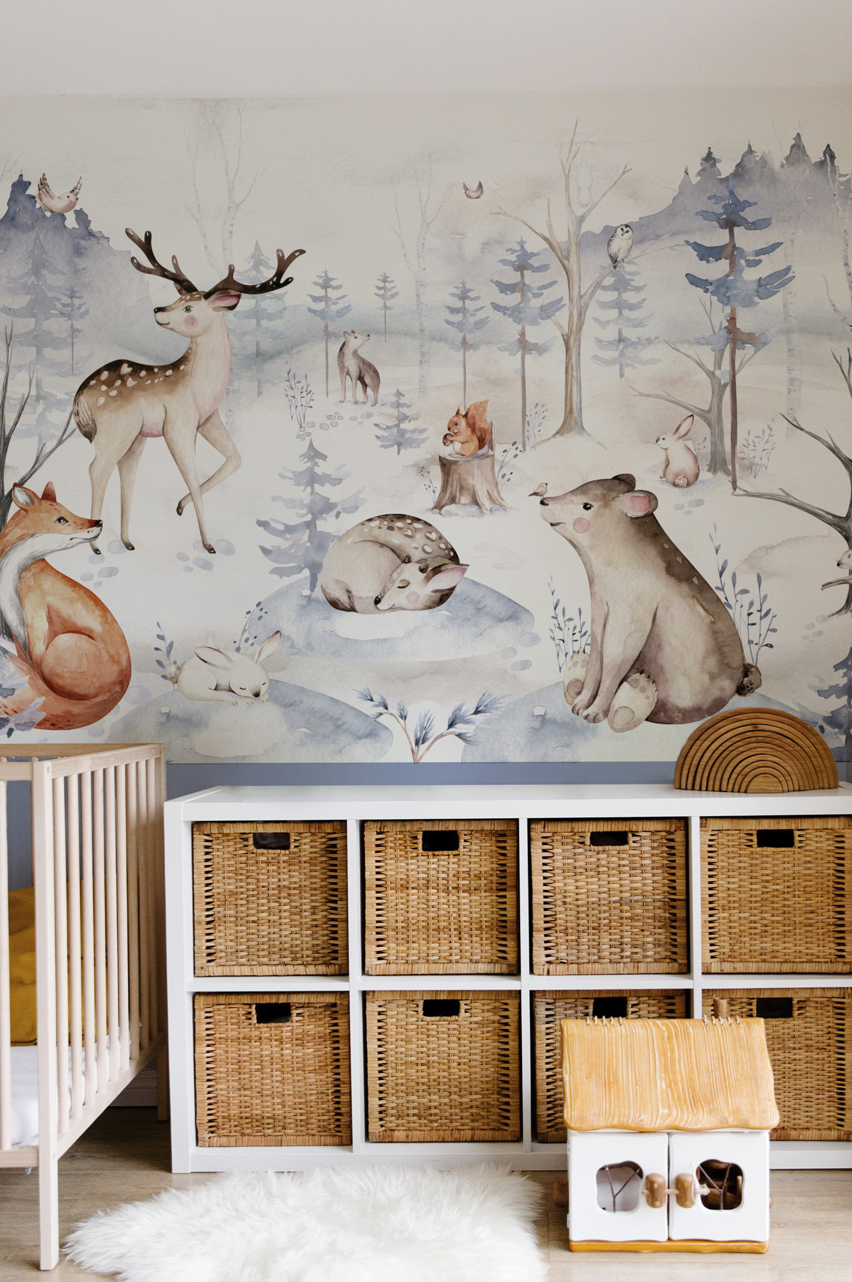 N110-2 Enchanted Forest Wallpaper