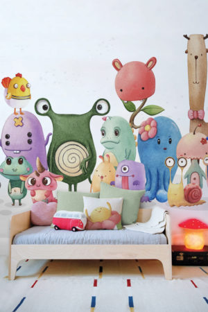 Wallpaper No. 119 Monster Family