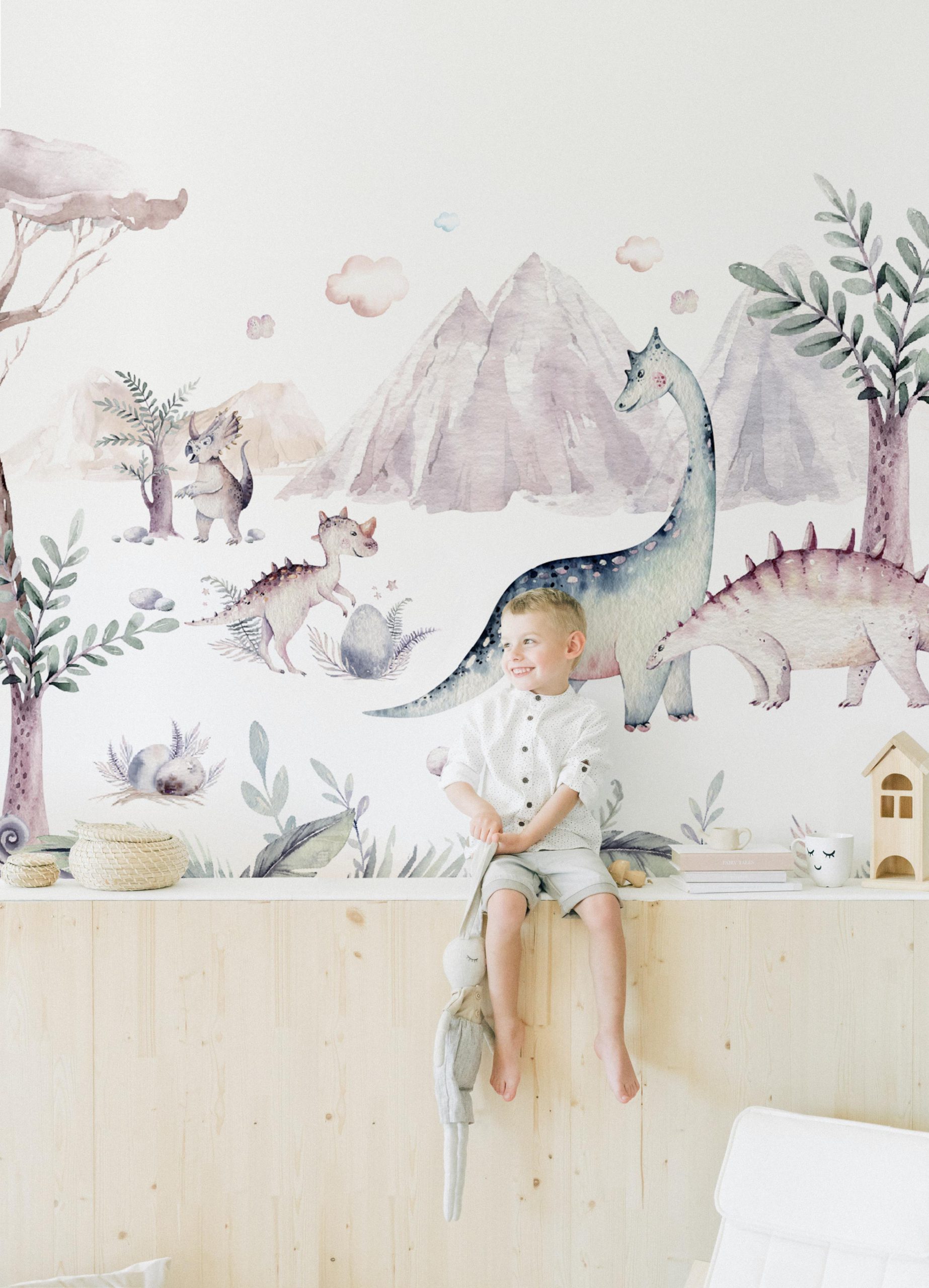 Wallpaper n°118 Children's wallpaper n°118 Dino