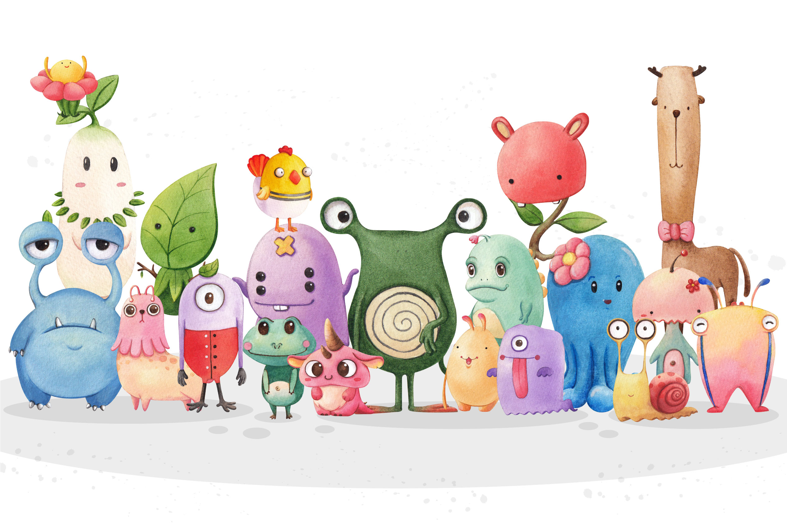 Wallpaper No. 119 Monster Family Wallpaper No. 119 Monster Family