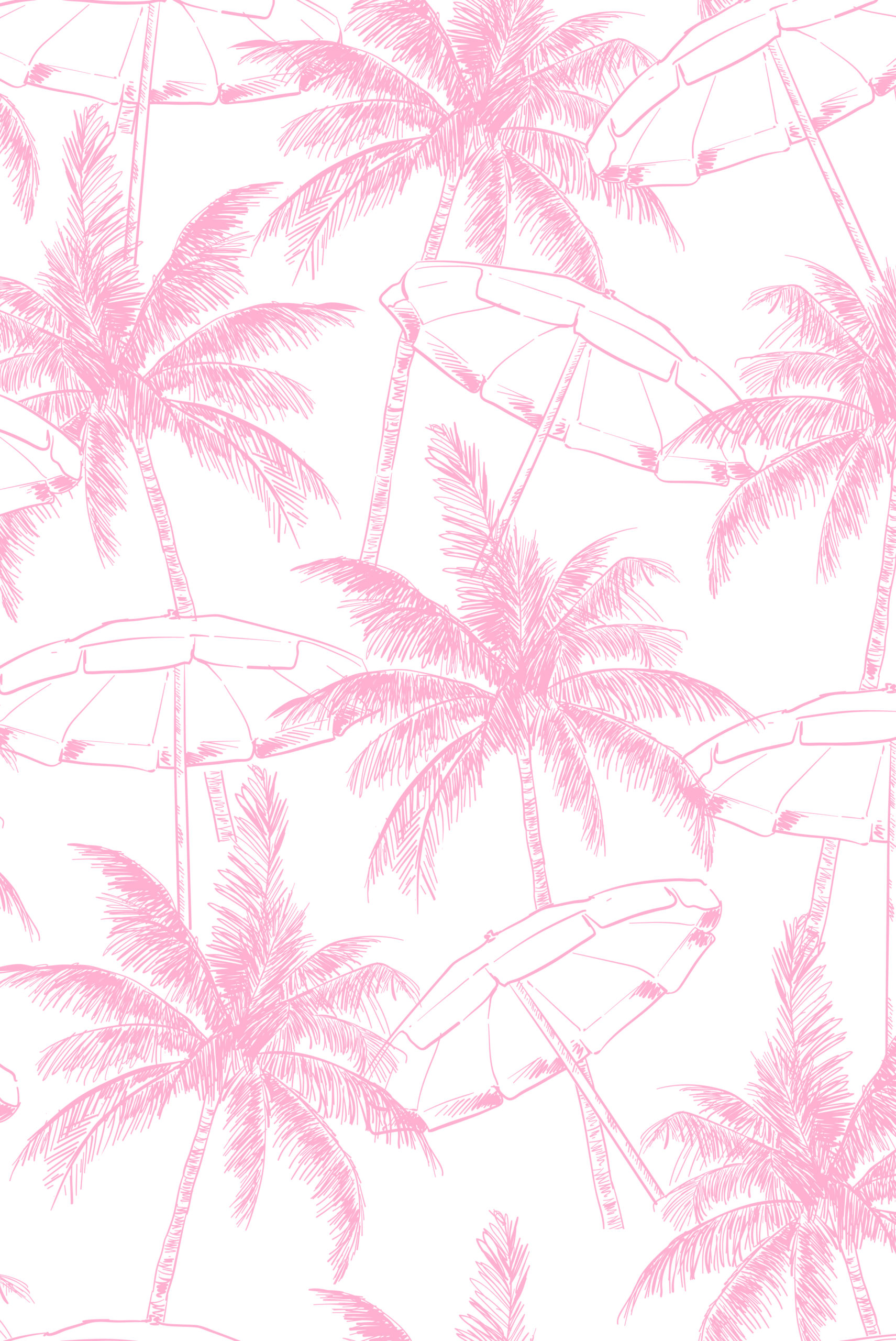 Wallpaper n°123 coconut tree pattern