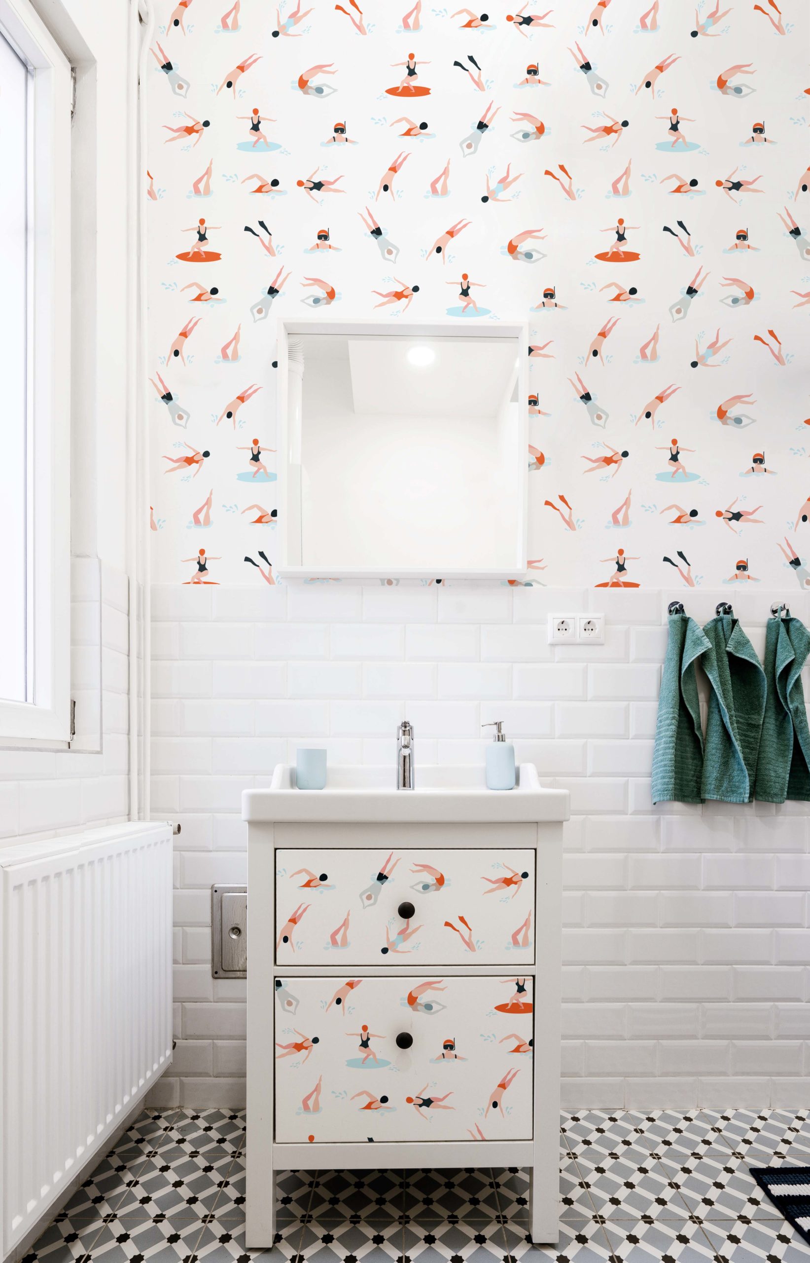 n146 Wallpaper N146: Swimmers