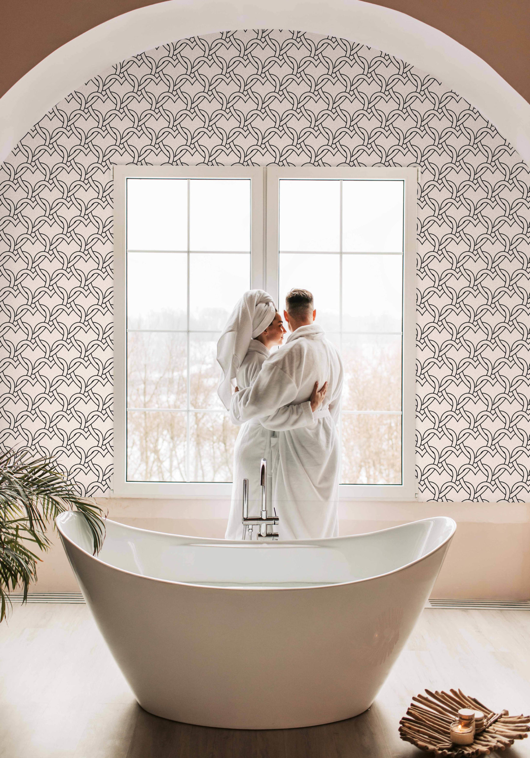 n151 Chained Hearts Wallpaper