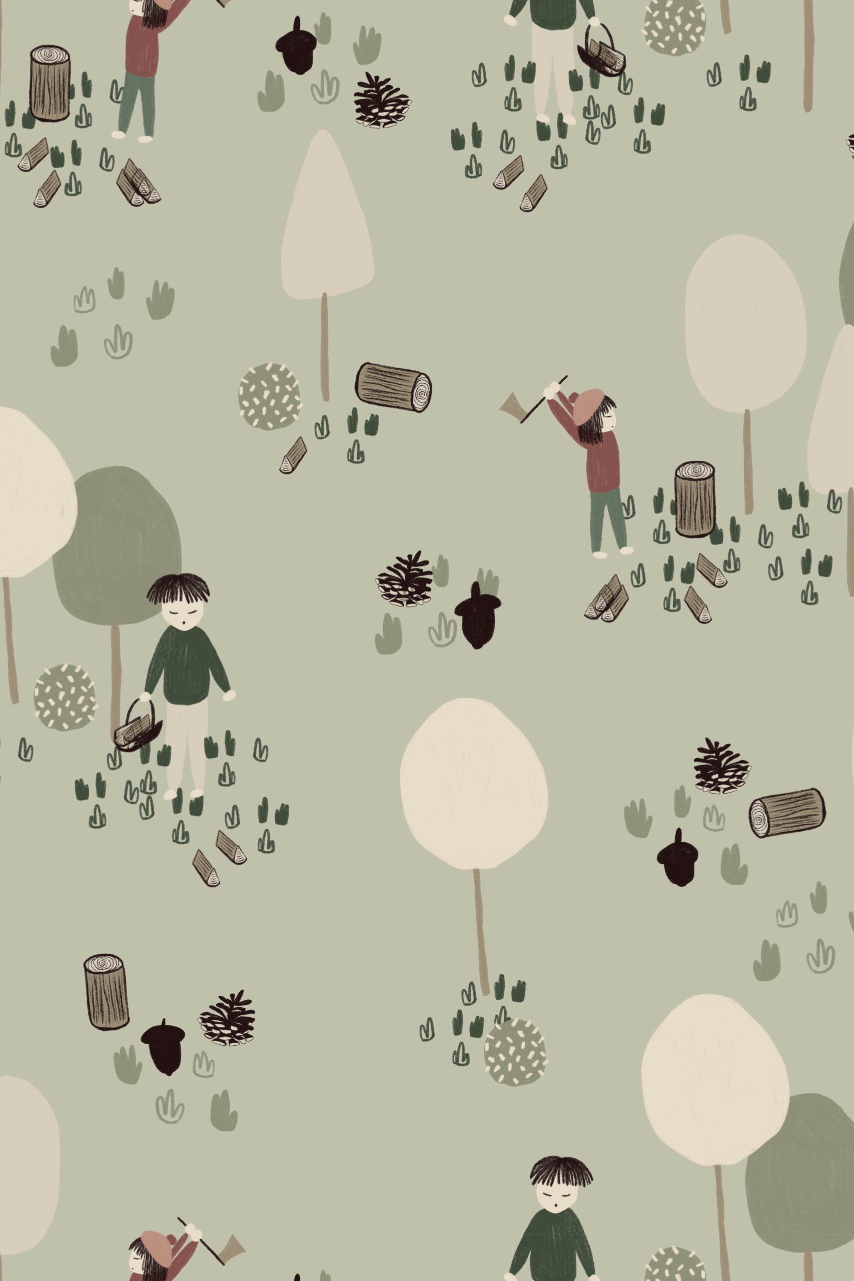 Wallpaper n°169 walk in the forest Wallpaper n°169 walk in the forest