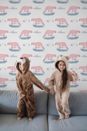 Pink Pop Bear Wallpaper