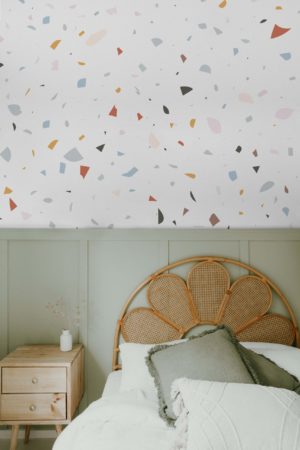 N174 Terrazzo Pop Colorful Multicolor Pretty Bedroom