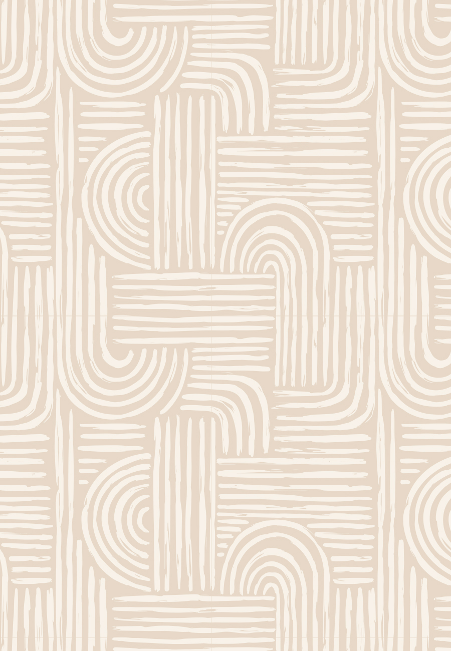 Wallpaper N175 Geometric Zen Minimalist Beige Pattern Wallpaper N175 Geometric Zen Minimalist Beige Pattern