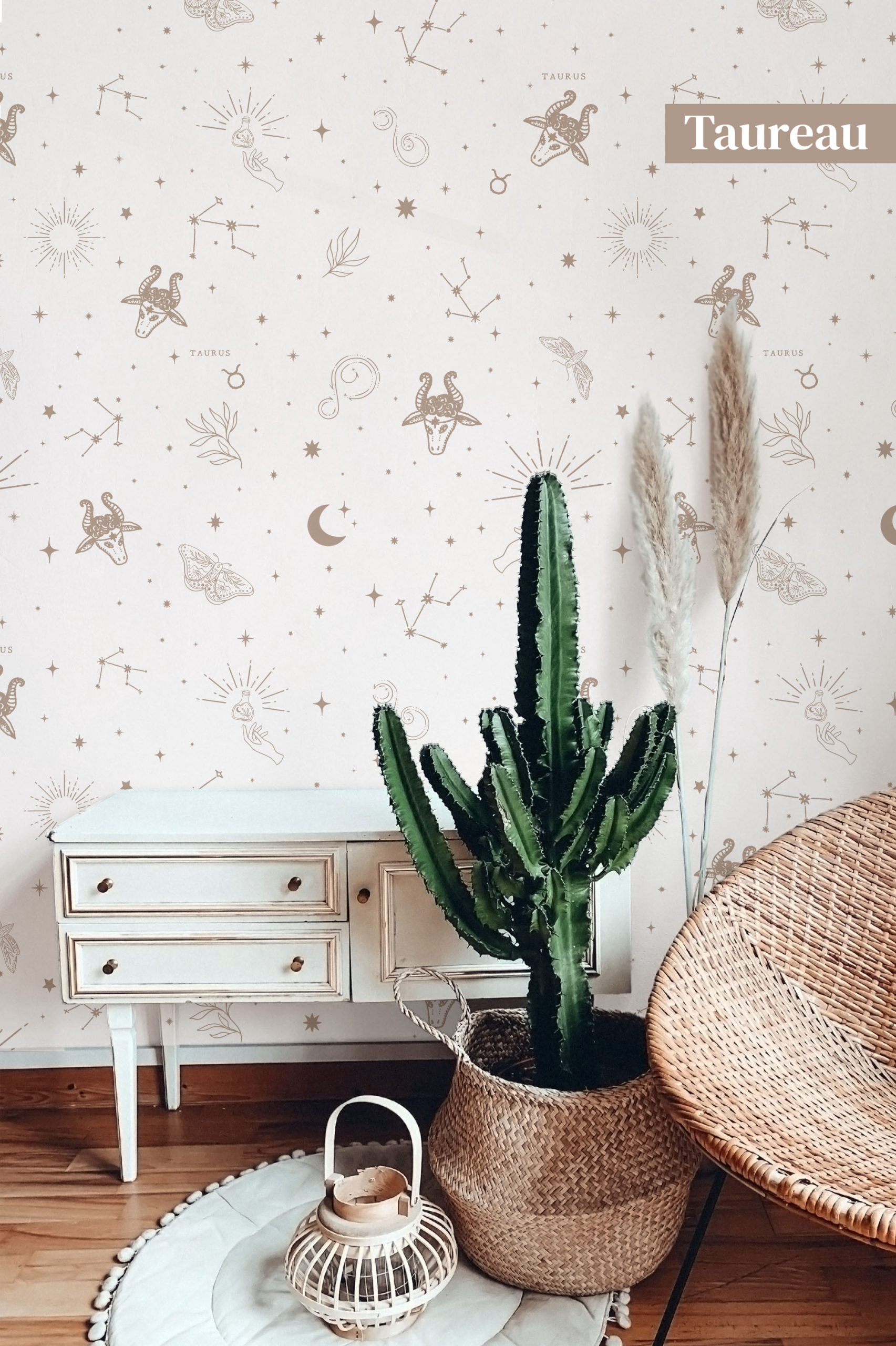 N191-1 Taurus astro sign wallpaper