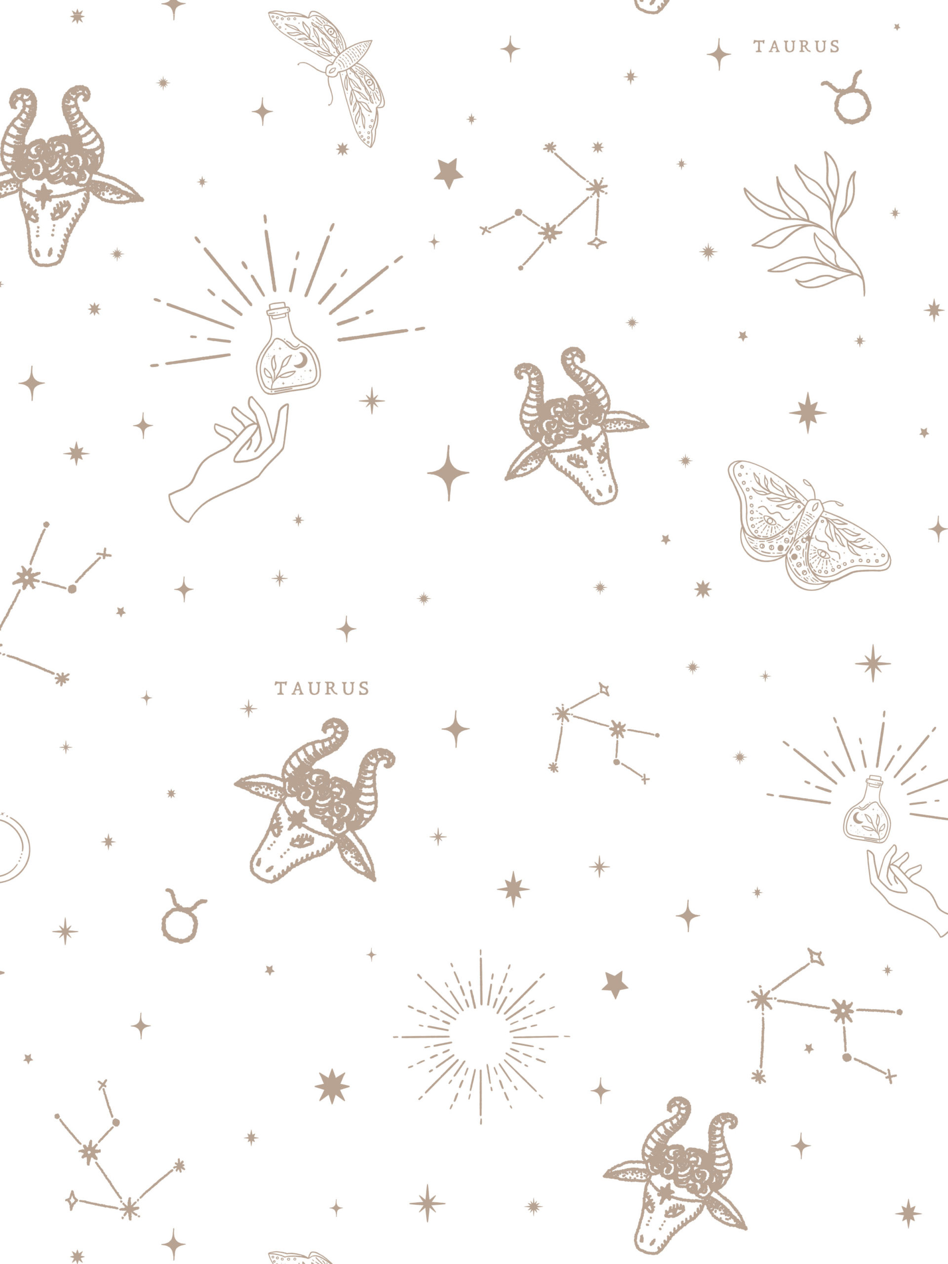 n191_m Taurus astro sign wallpaper