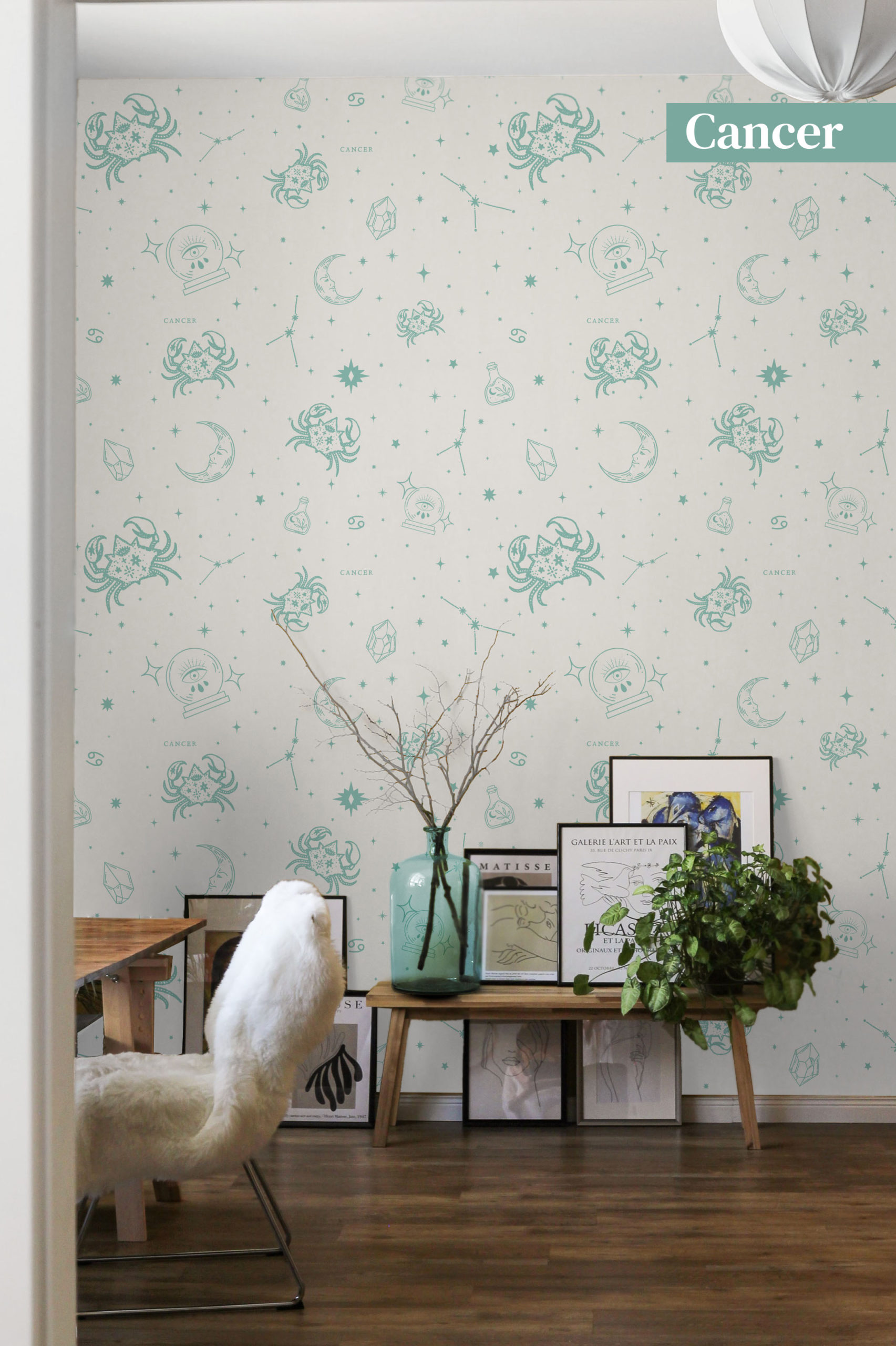 N194-1 Cancer Astro Sign Wallpaper