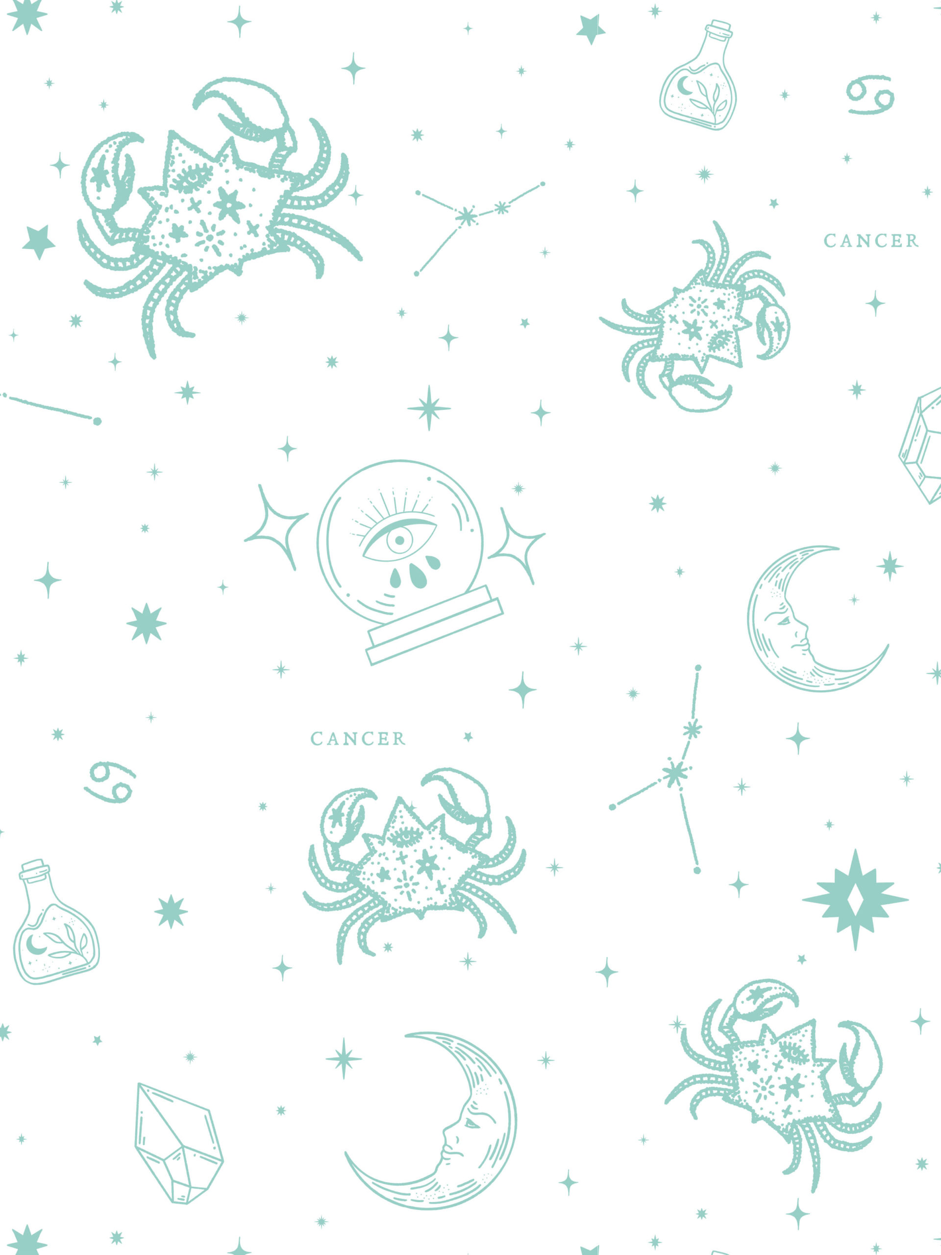 n194_m Cancer Astro Sign Wallpaper