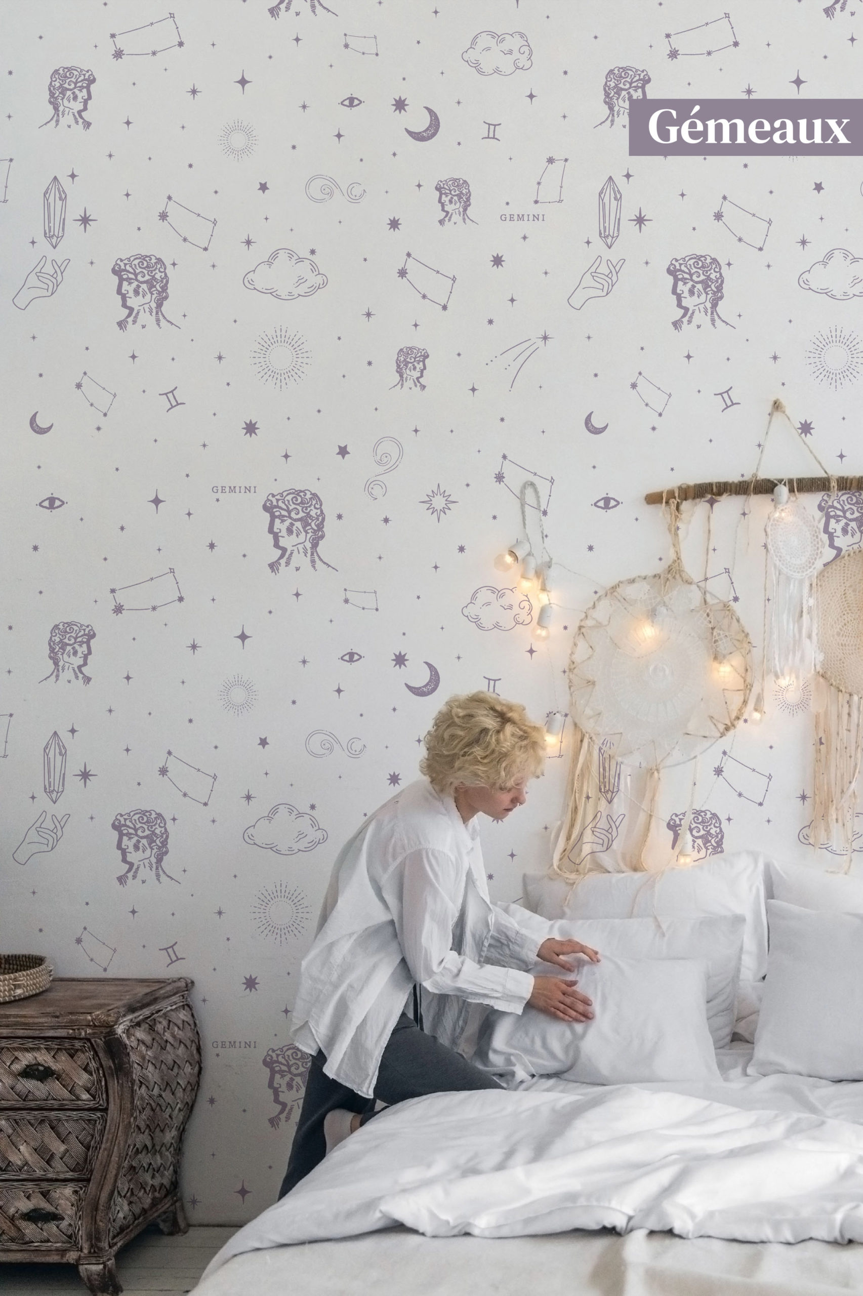 N198-1 Gemini astro sign wallpaper