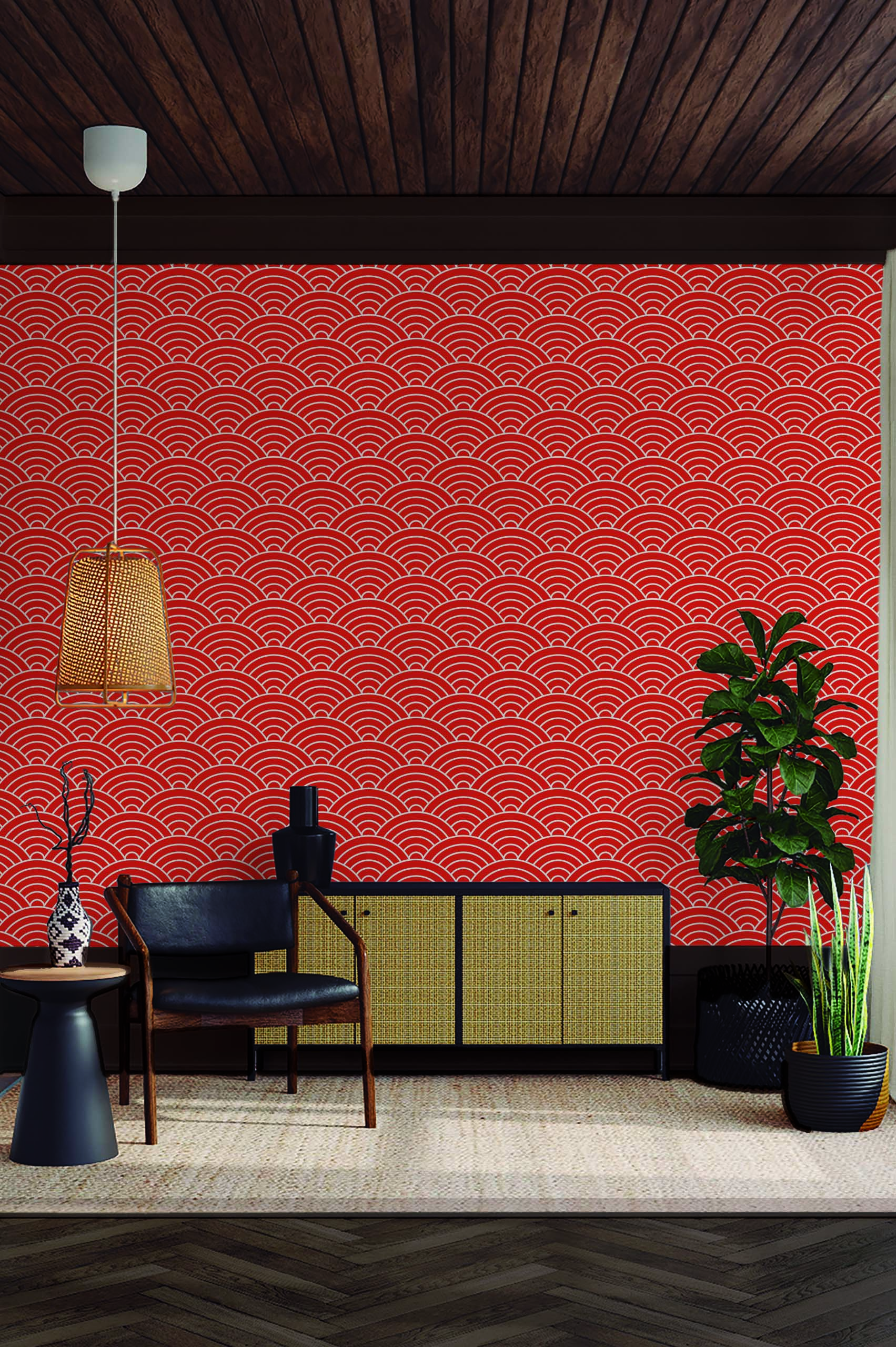 N207-1 Seigahia Waves wallpaper