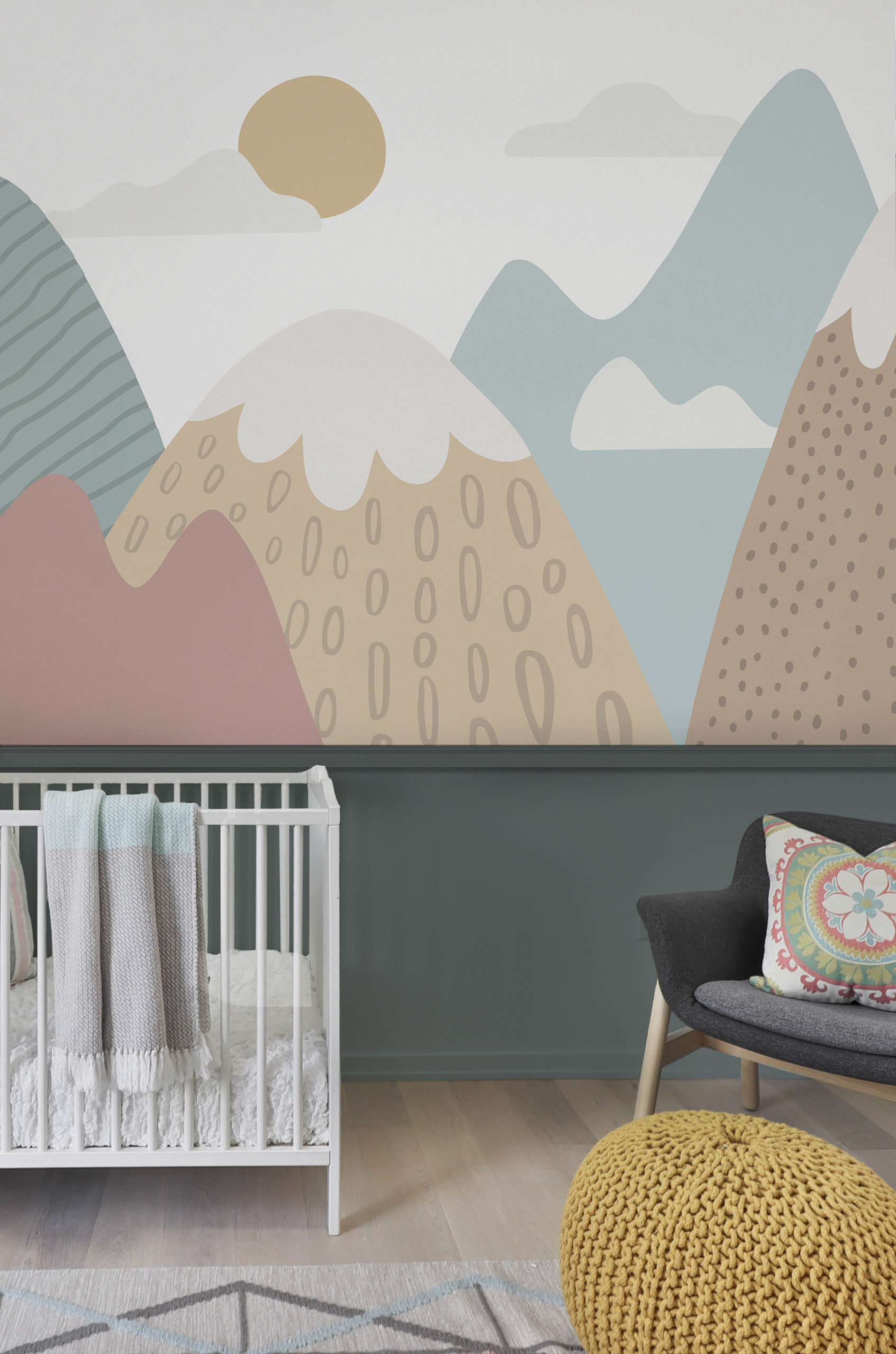 N225-1 Icy Mountains wallpaper