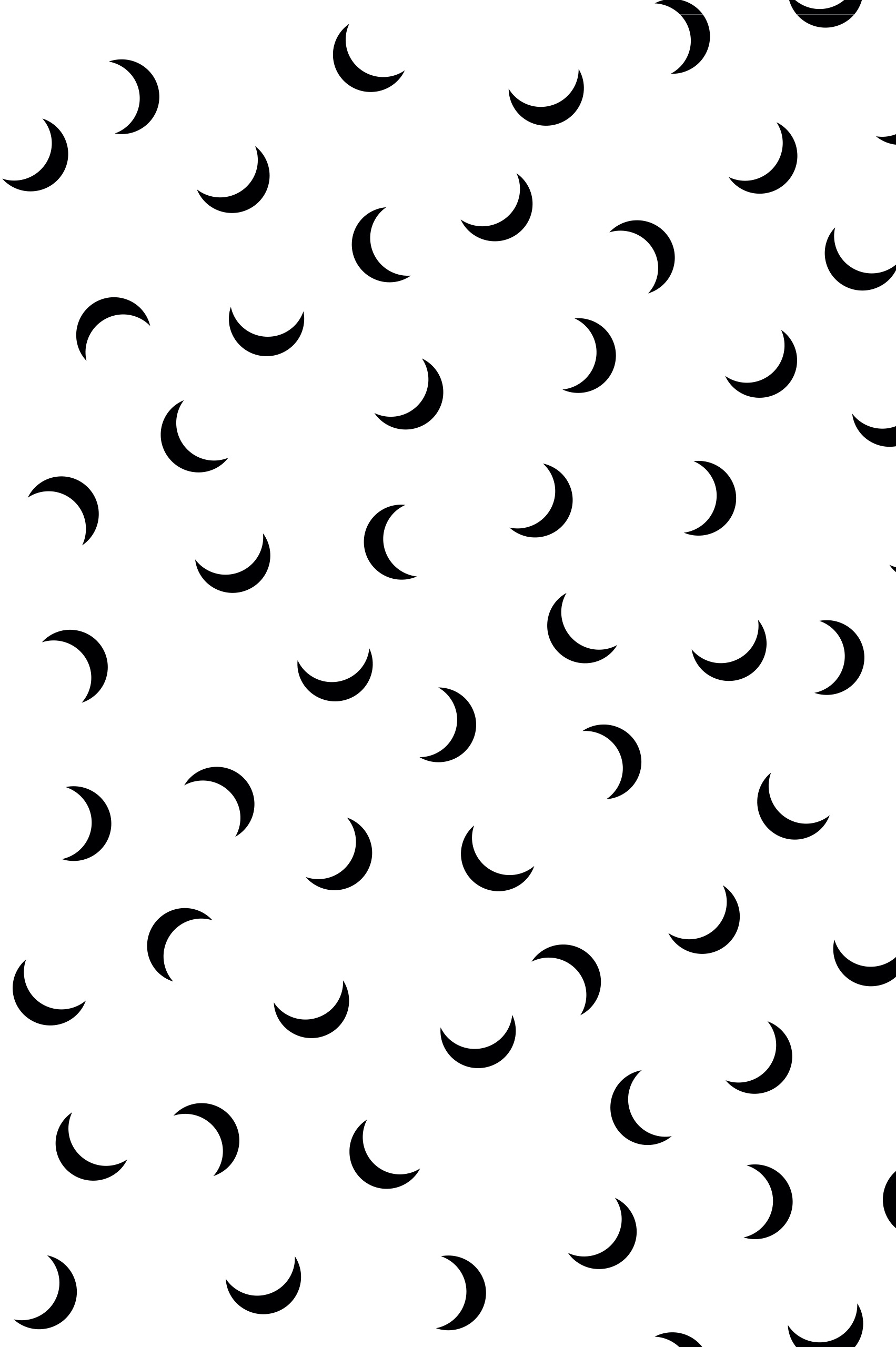Crescent Moon Wallpaper N227 Black And White Pattern Crescent Moon Wallpaper N227 Black And White Pattern