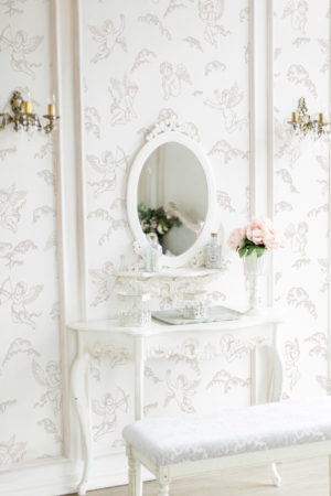 Papier peint n250 Cupidon rose chambre