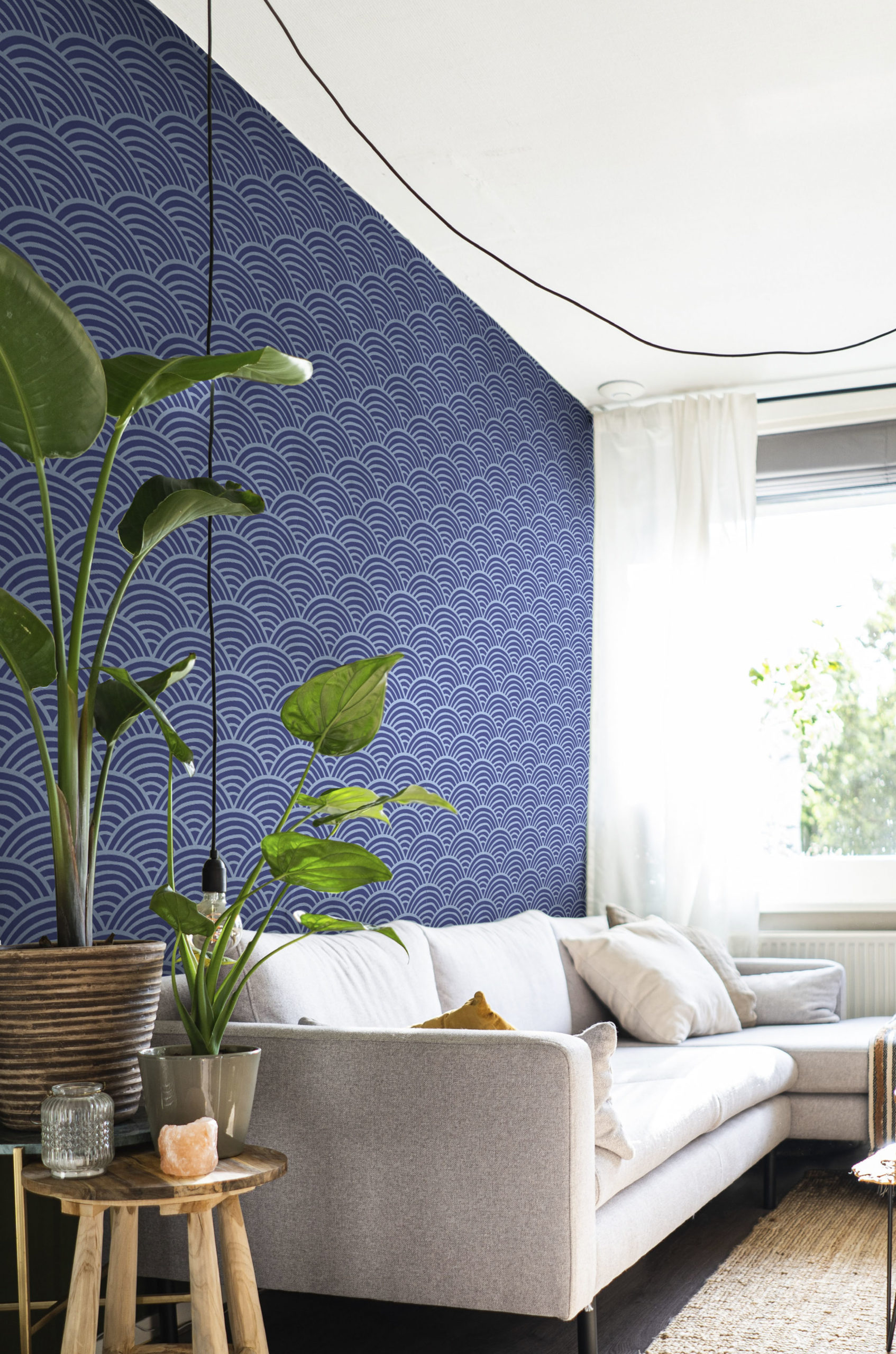 n253 Blue Waves from Seigahia Cozy Living Room n253 Blue Waves from Seigahia Cozy Living Room