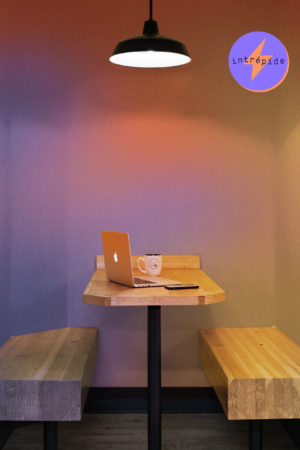 Intrepid gradient wallpaper