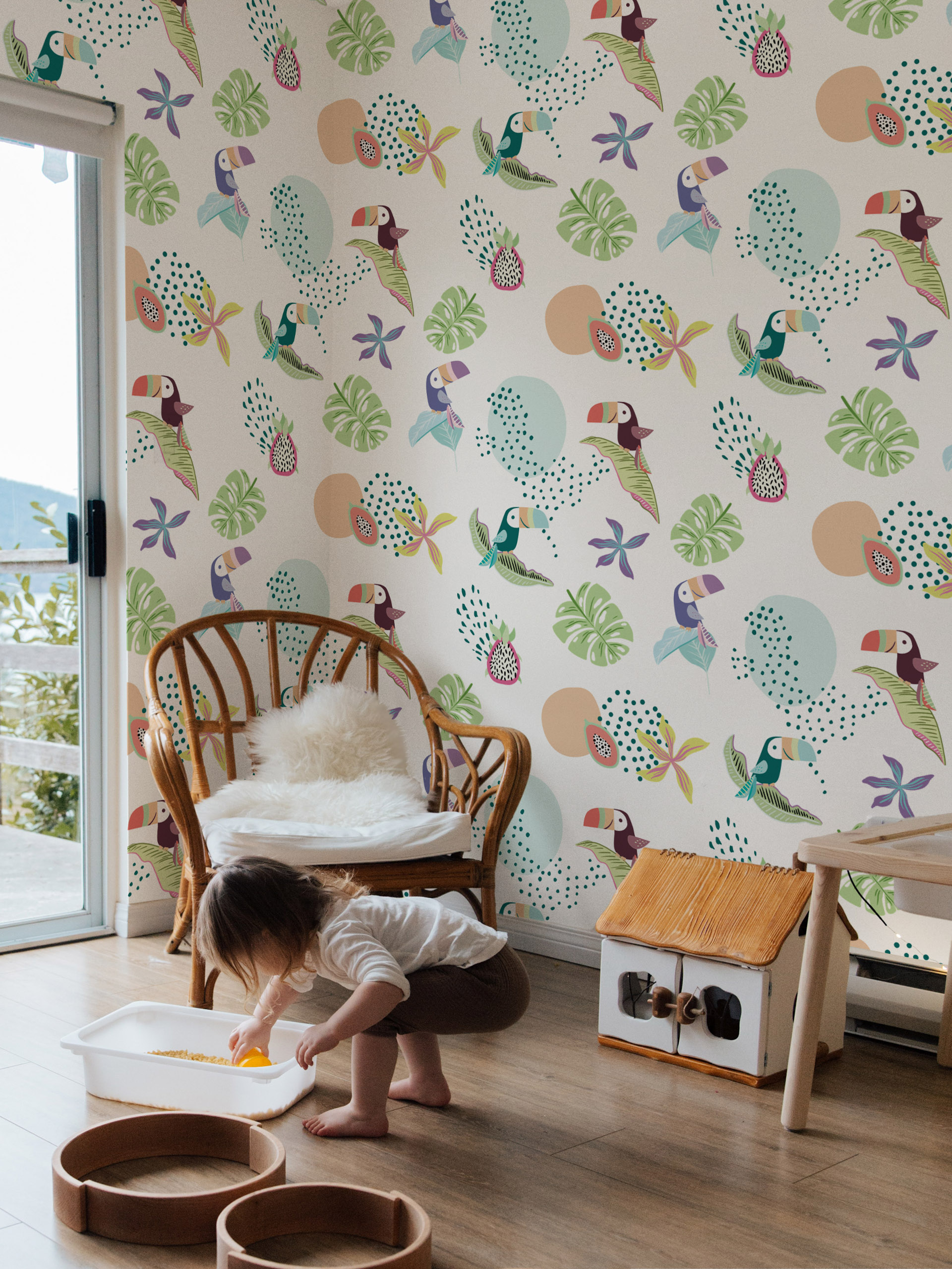 N275-1 Copia N275 Toucan Wallpaper