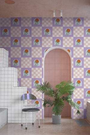 Wallpaper n289 Lady Flora Public Space