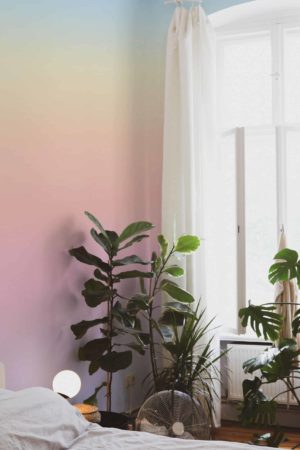 papier peint n335 dégradé multicolore chambre
