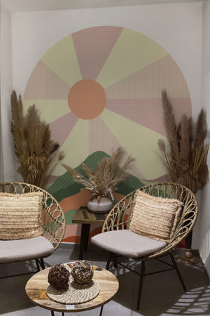 papel pintado n348 flaming hills cabecero salon