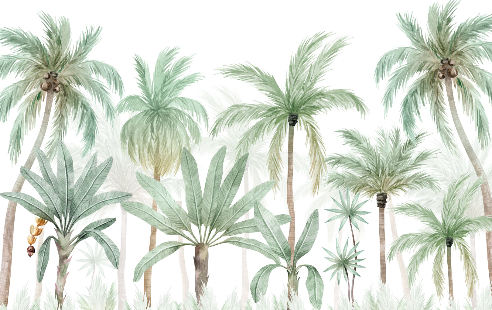 N352 Wild Palms Wallpaper