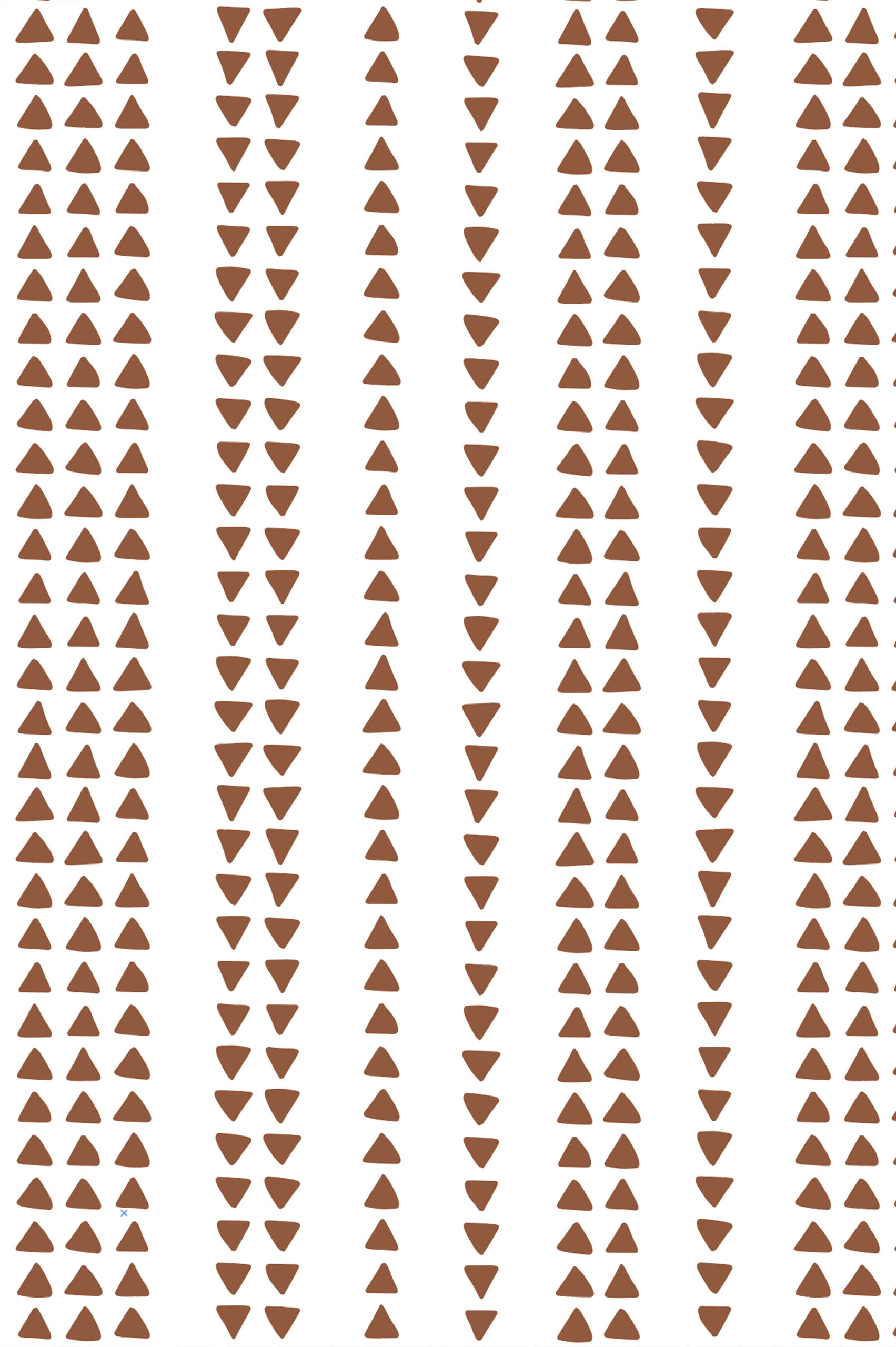 N367 Terracotta Pattern terracotta pattern geometric wallpaper triangles boho chic