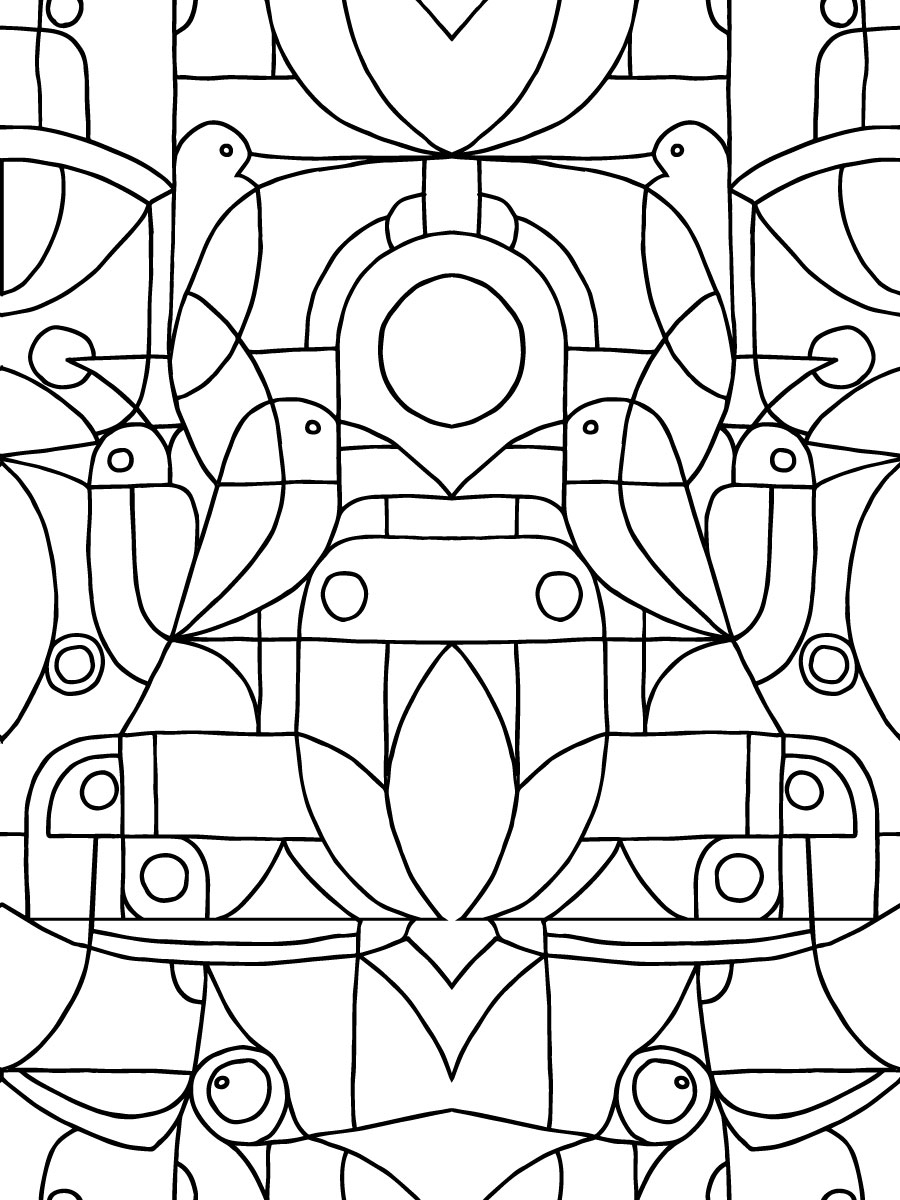 wallpaper n414 Hummingbirds Birds black and white kitchen 2