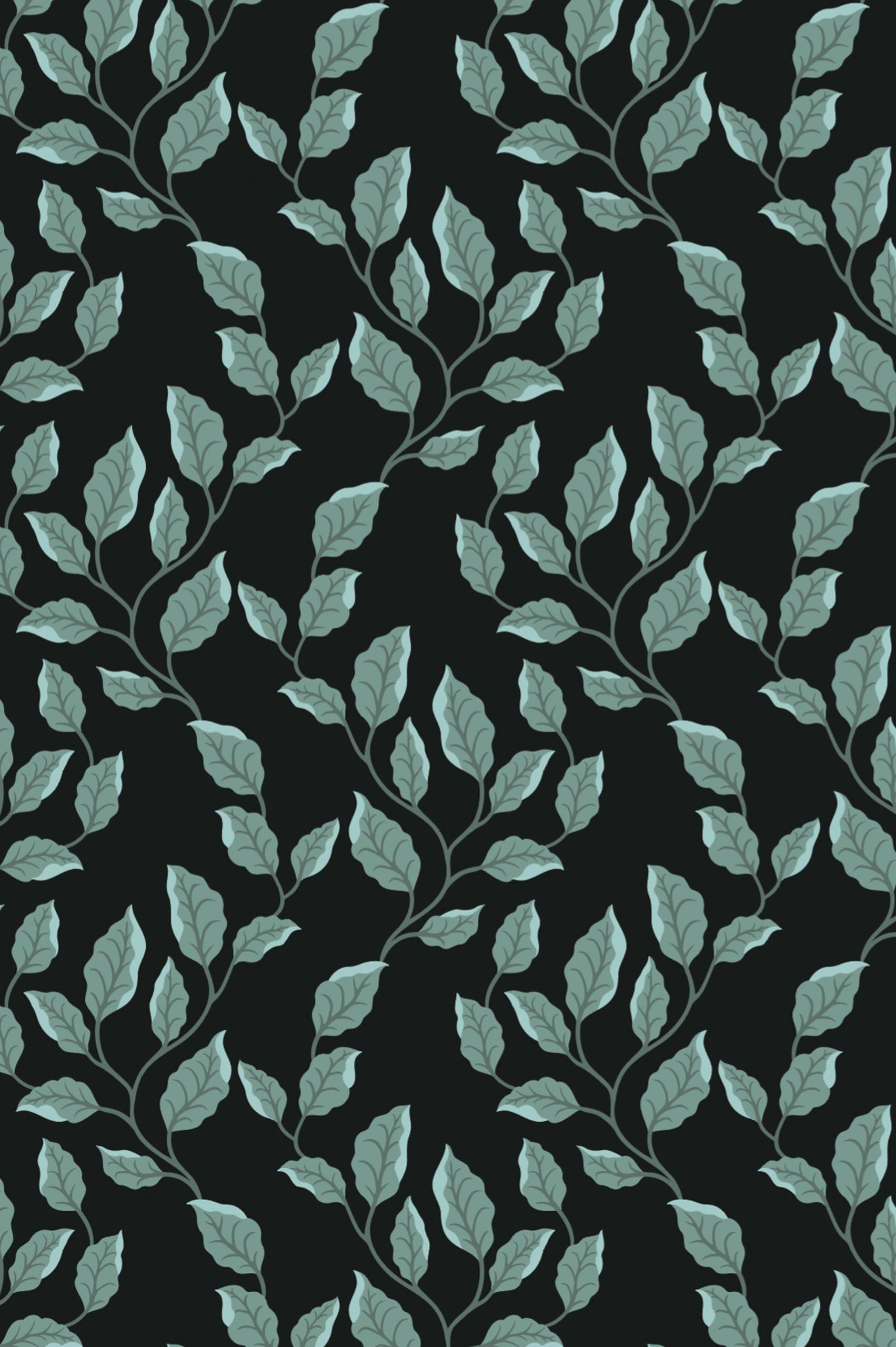 n369 vert fonce motif motif vert foncé papier peint charme du lierre végétal tendance