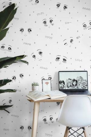 escritorio negro papel pintado panoramico manga passion japan