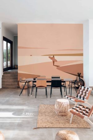 Living Room Wallpaper N435