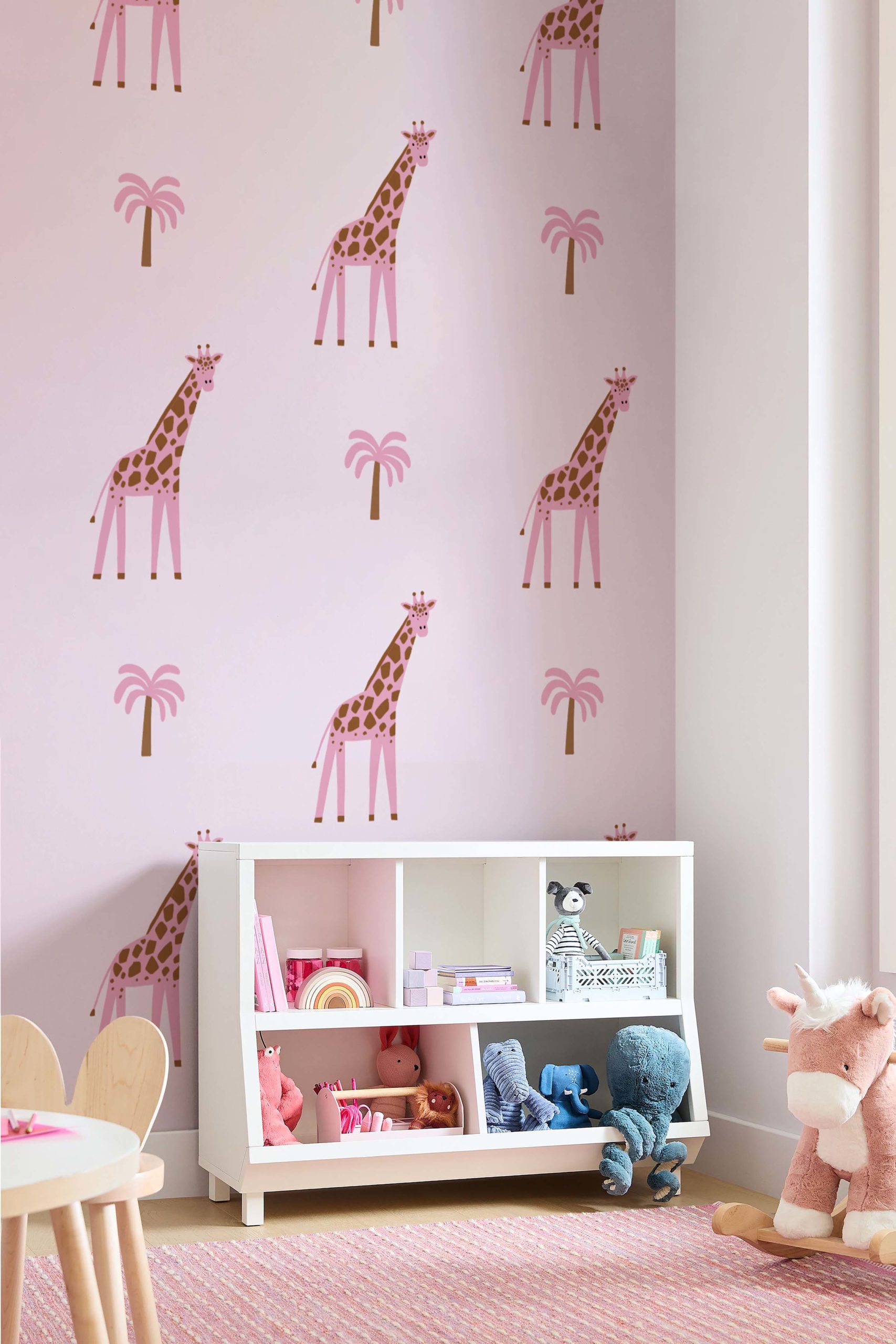 n475 pink giraffe children's bedroom n475 pink giraffe children's bedroom