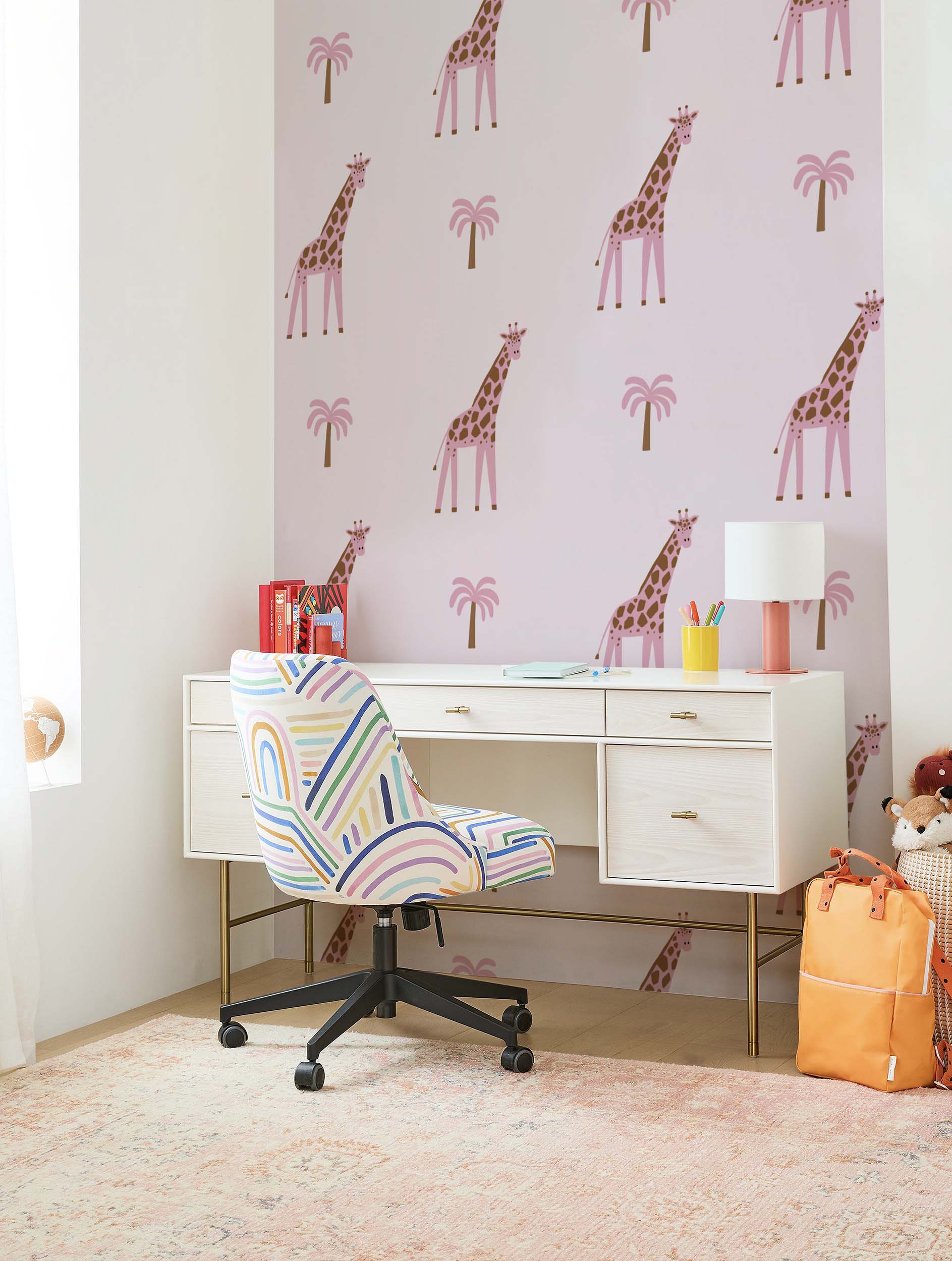 n475 pink giraffe children's bedroom office n475 pink giraffe children's bedroom office