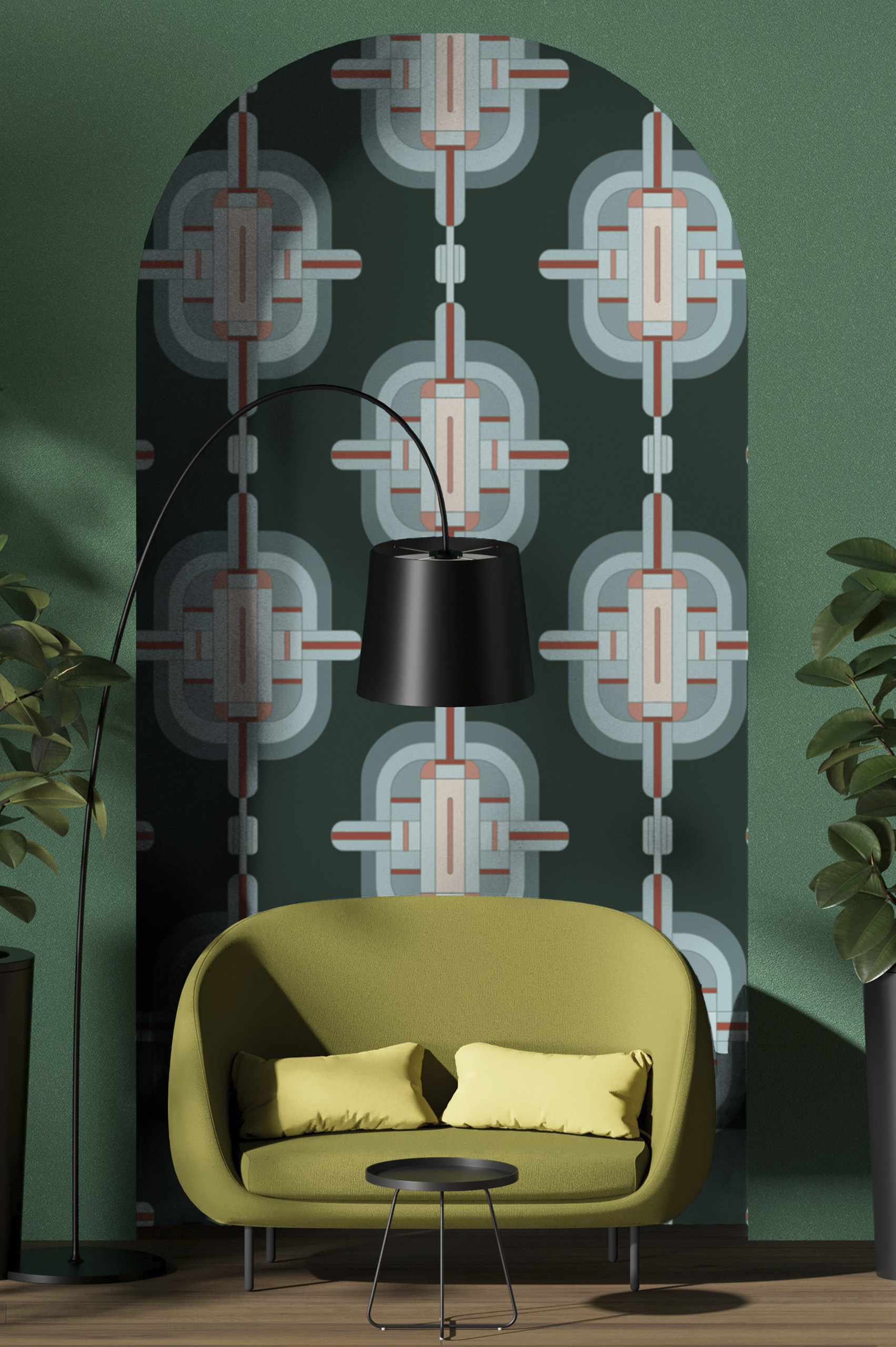 N478 Living Room Green