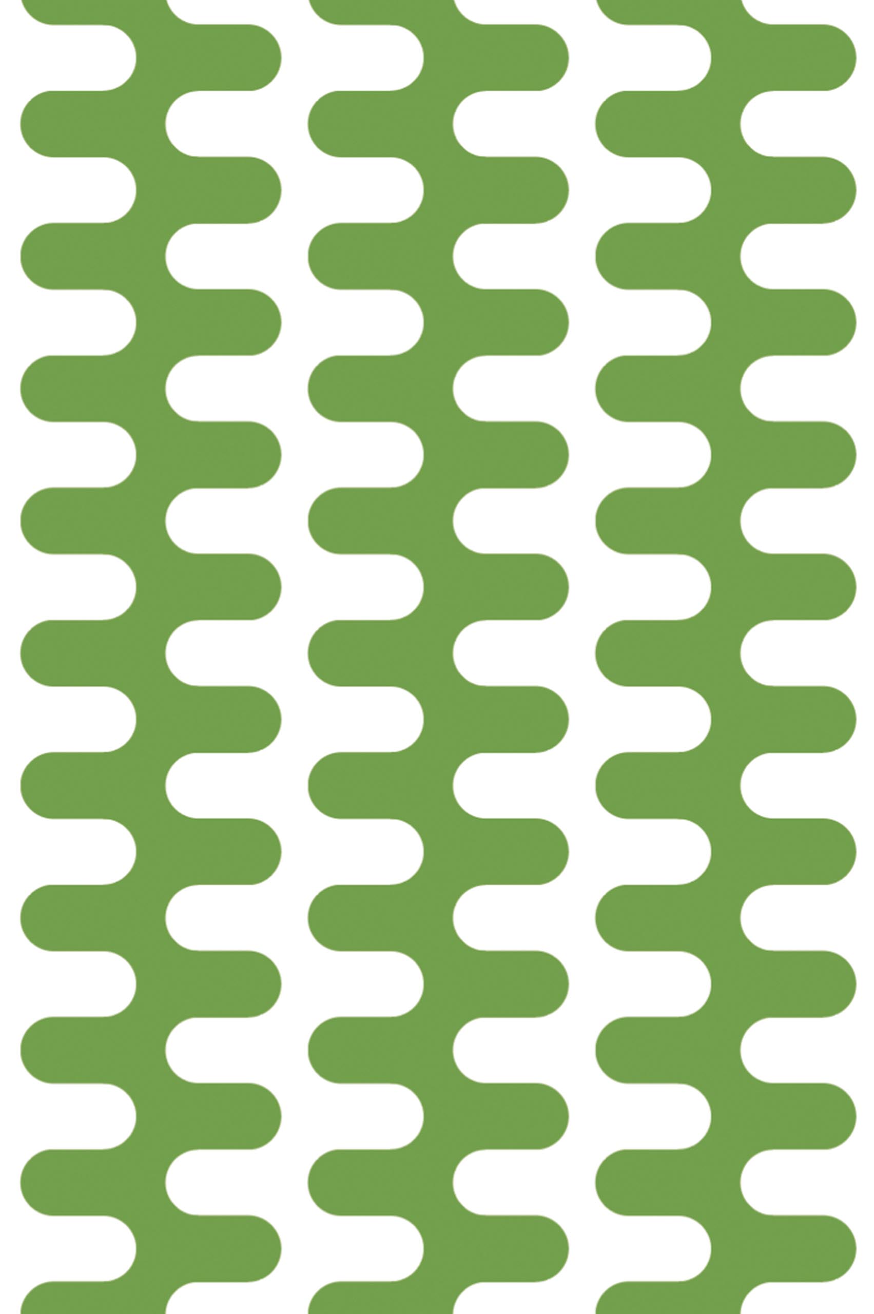 motif vert papier peint courbes colorées pop vintage retro