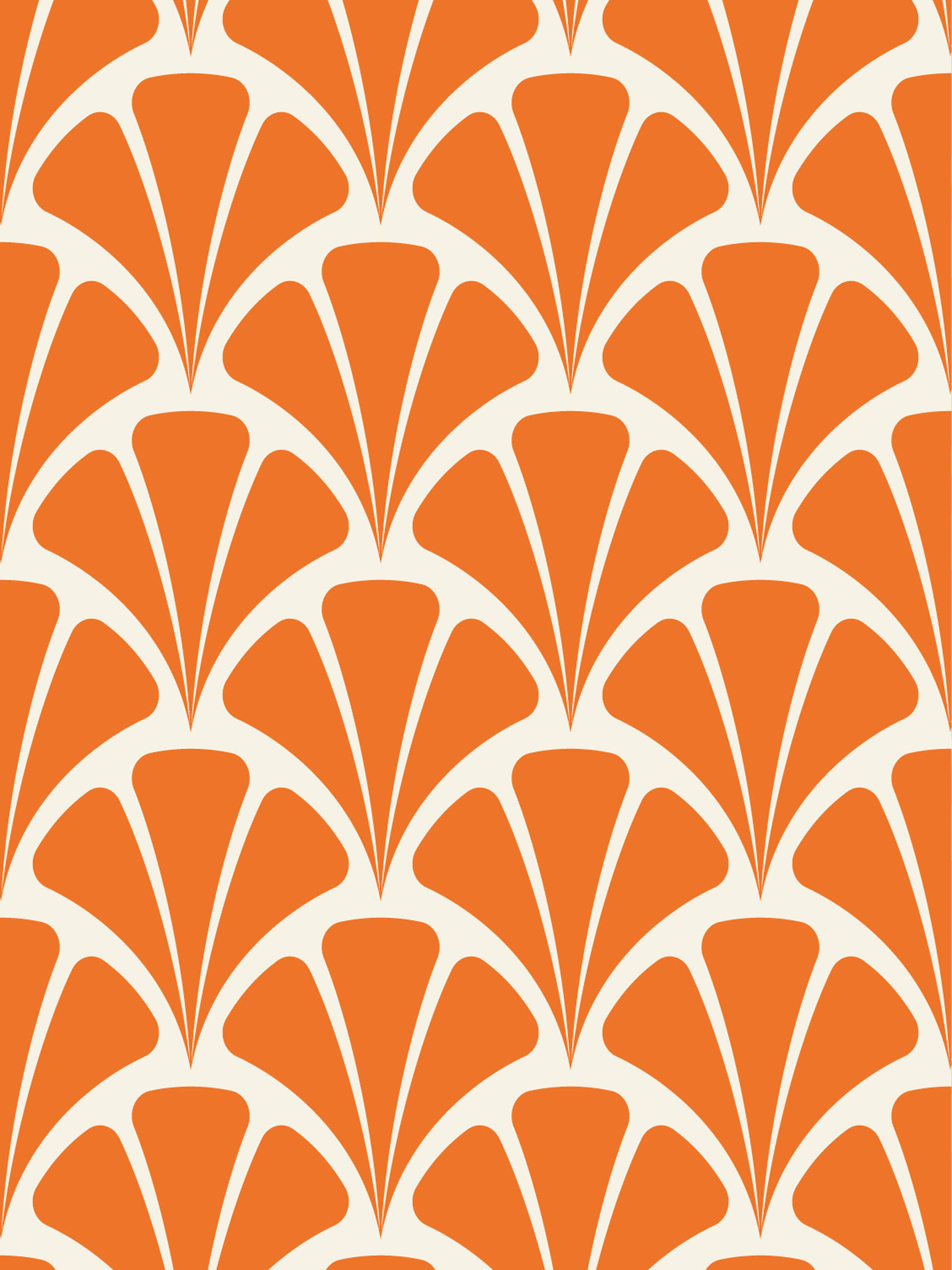 n570 orange motif Orange pattern wallpaper