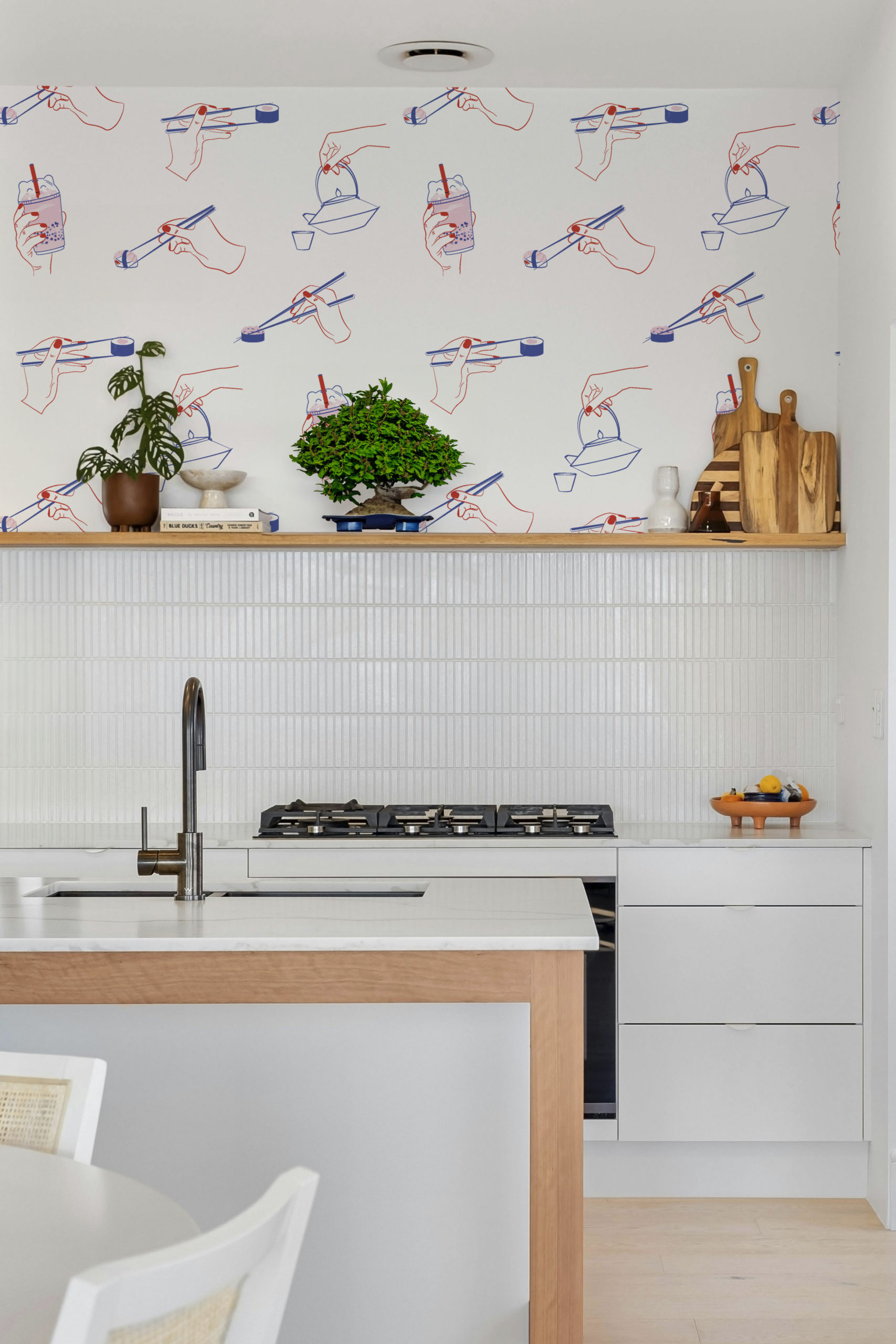 n573 kitchen Japanese flavors kitchen wallpaper