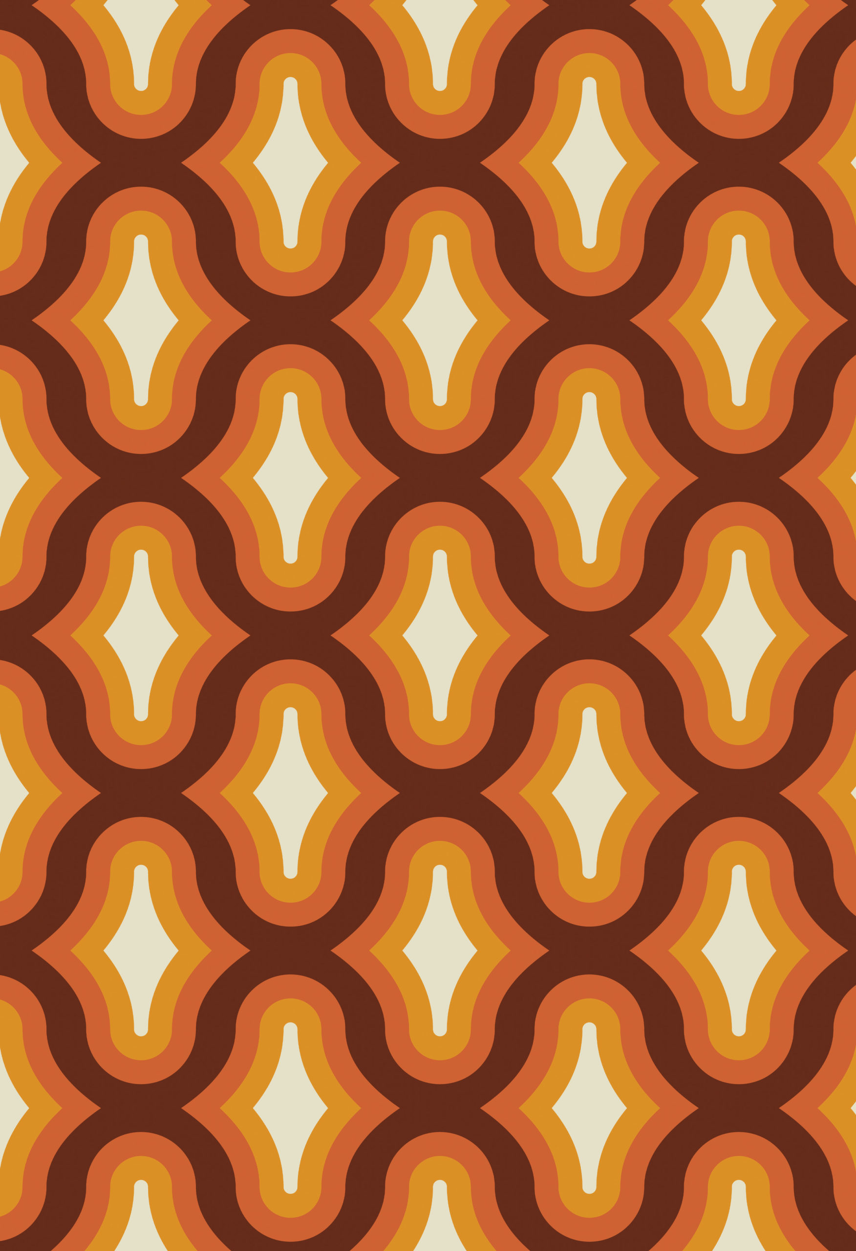 Gold,Poster,On,The,Wall,In,Child's,Bedroom,Interior,With vibration wallpaper vintage orange pattern