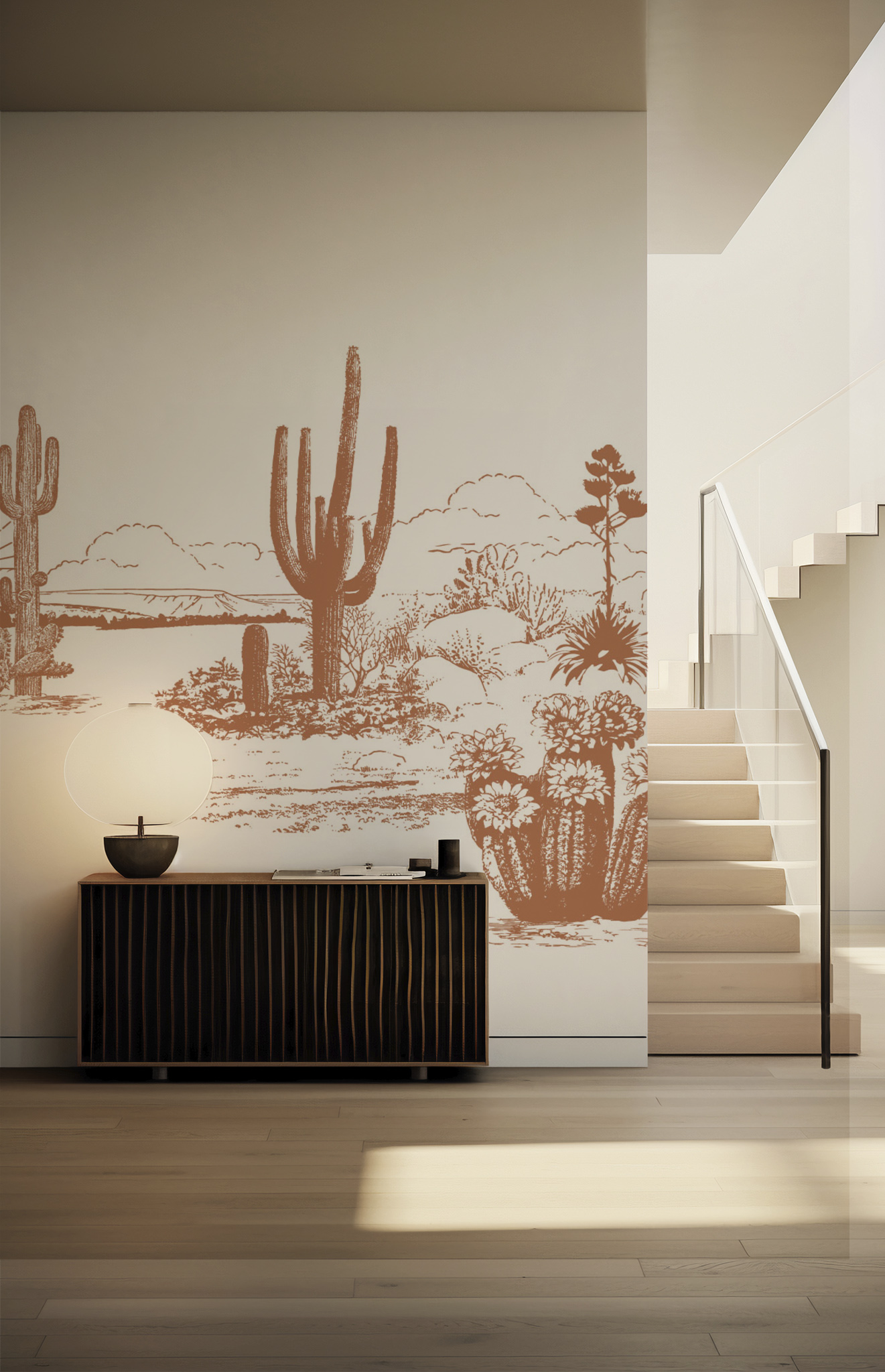 N411 terracotta couloir